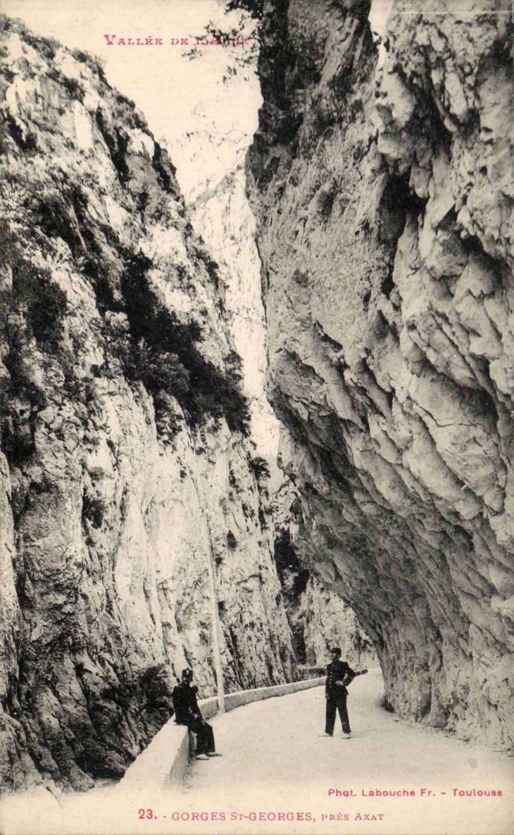 Gorges St Georges CPA Pres Axat VAllee de l'Aude