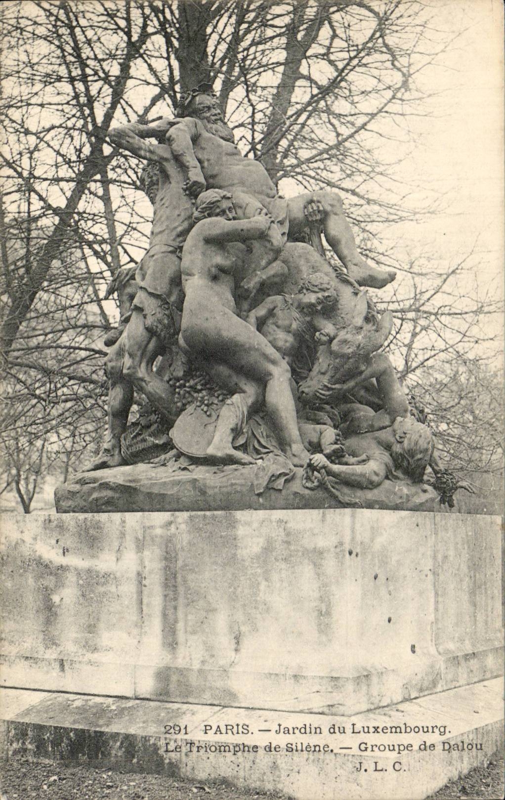 Paris CPA Garden of Luxembourg