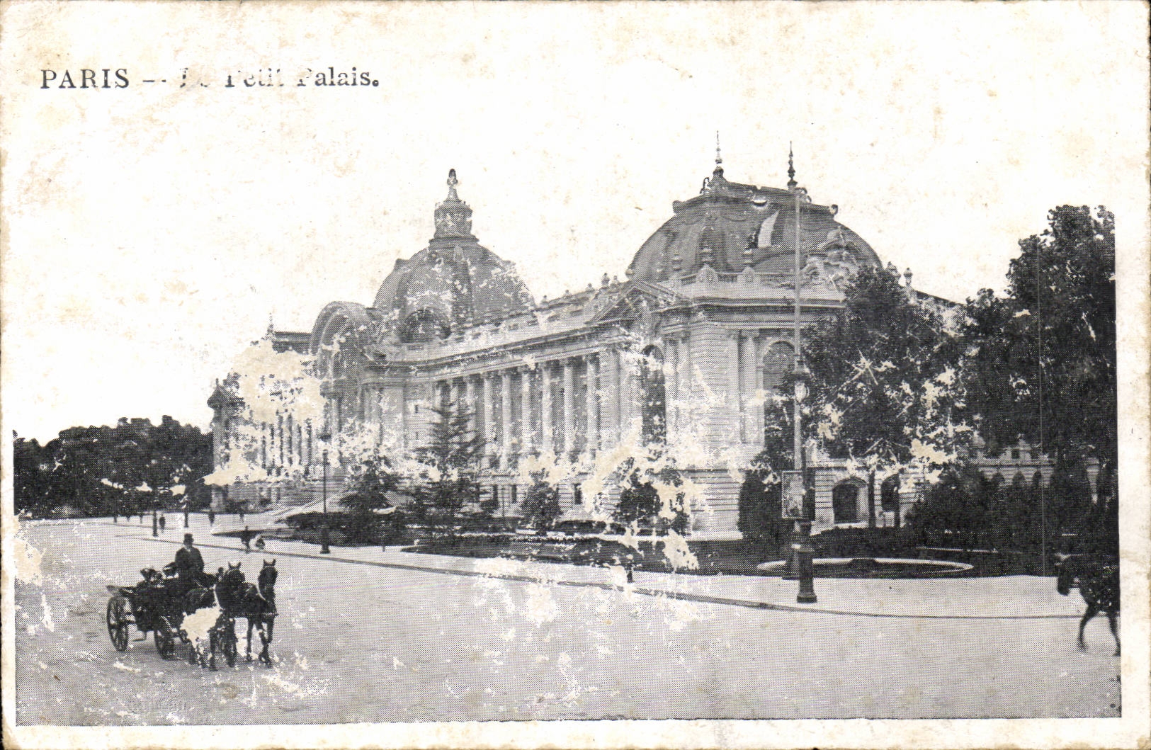 Paris CPA der kleine Palast