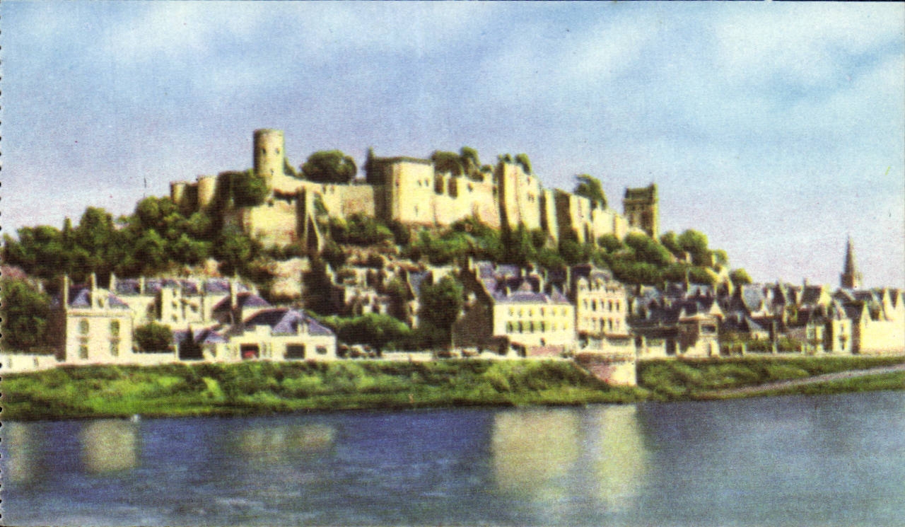 CPSM the castle of Chinon