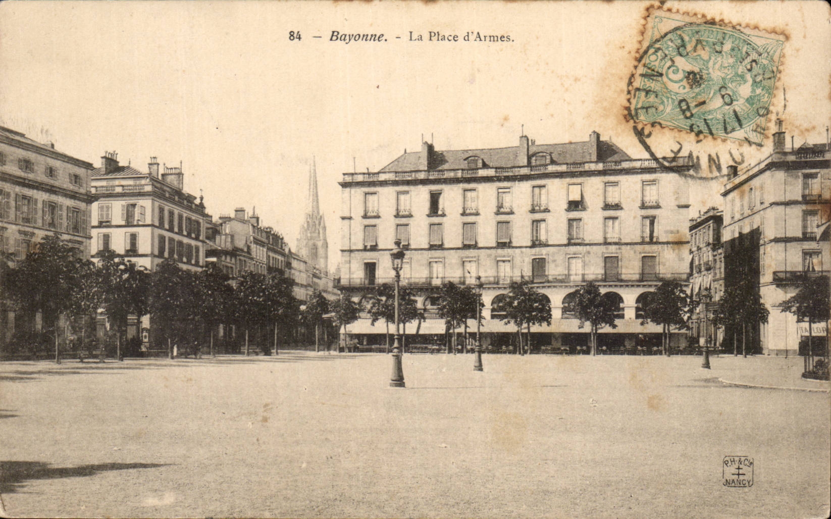 Bayonne CPA Places of weapons