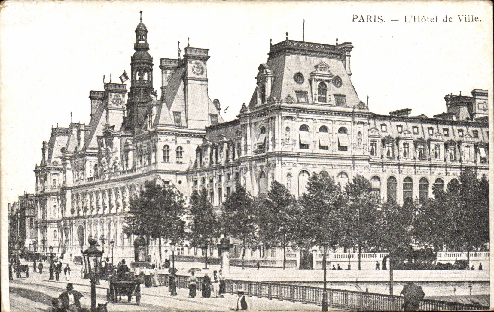 Paris CPA Hotel de ville