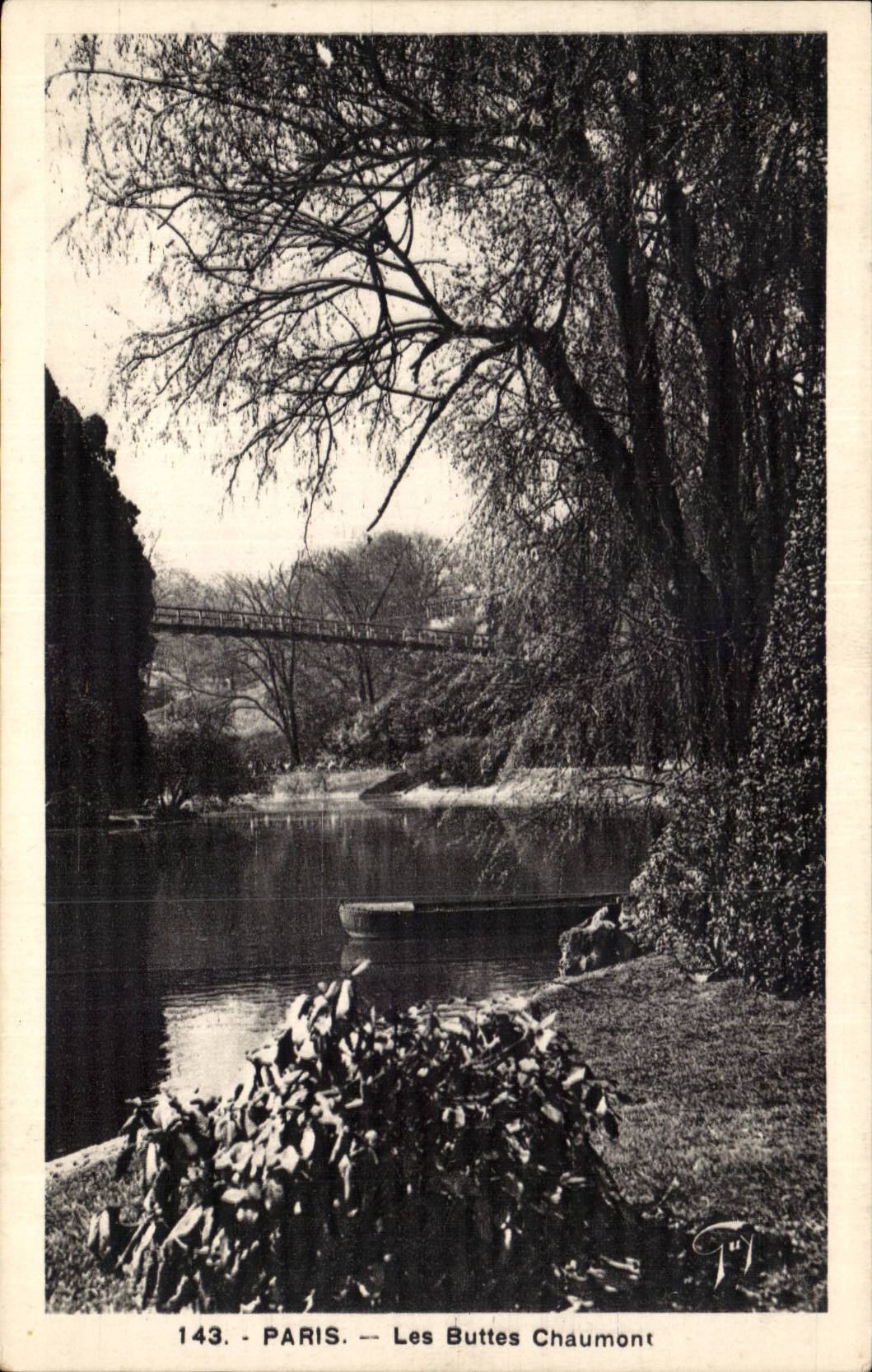 Paris CPA die ChaumontHillocks