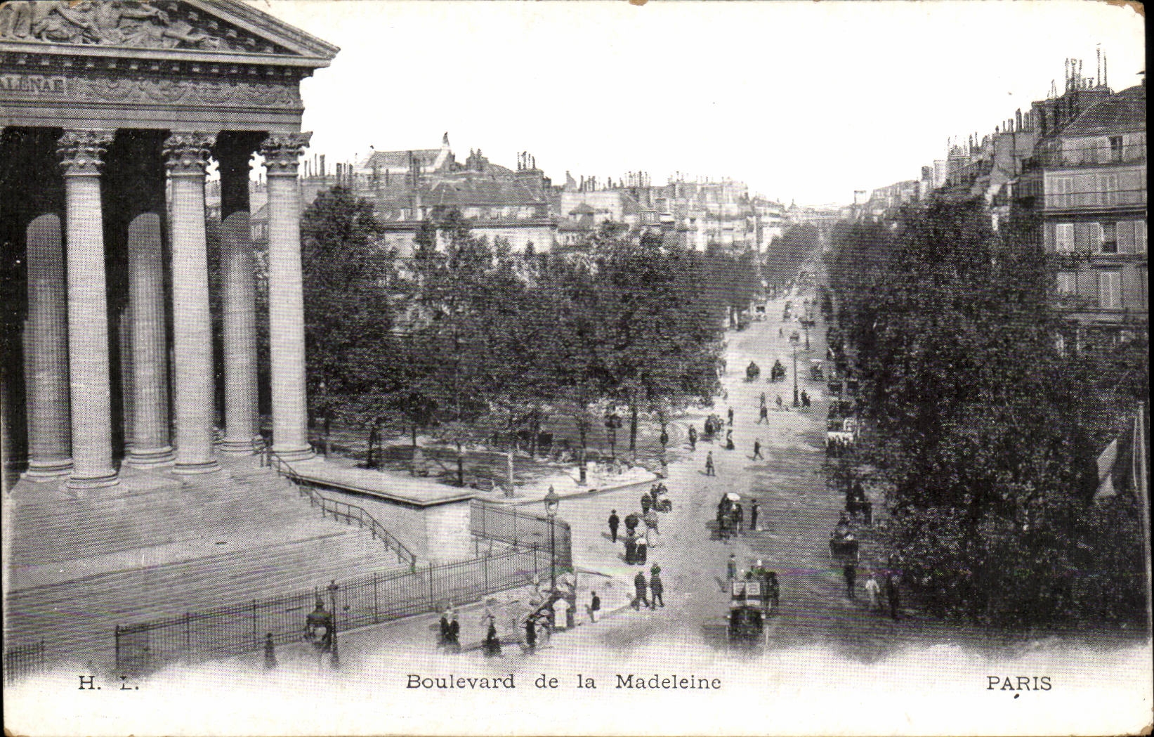 Paris CPA der Madeleine