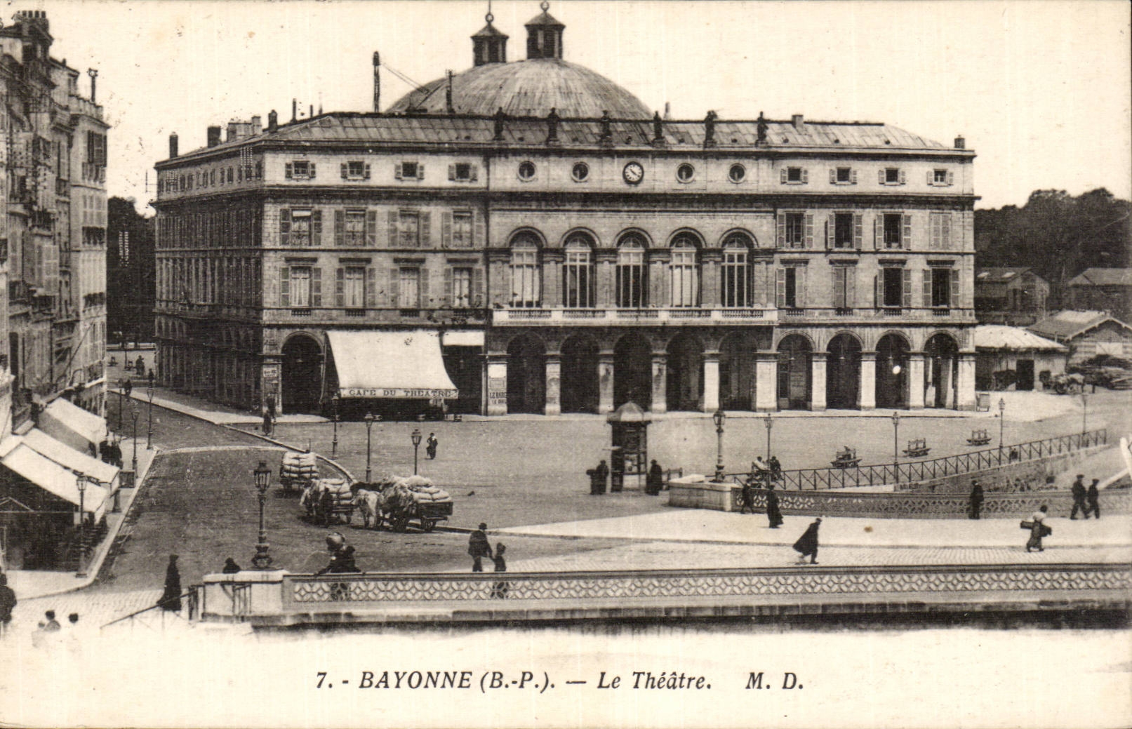 Bayonne CPA the theater