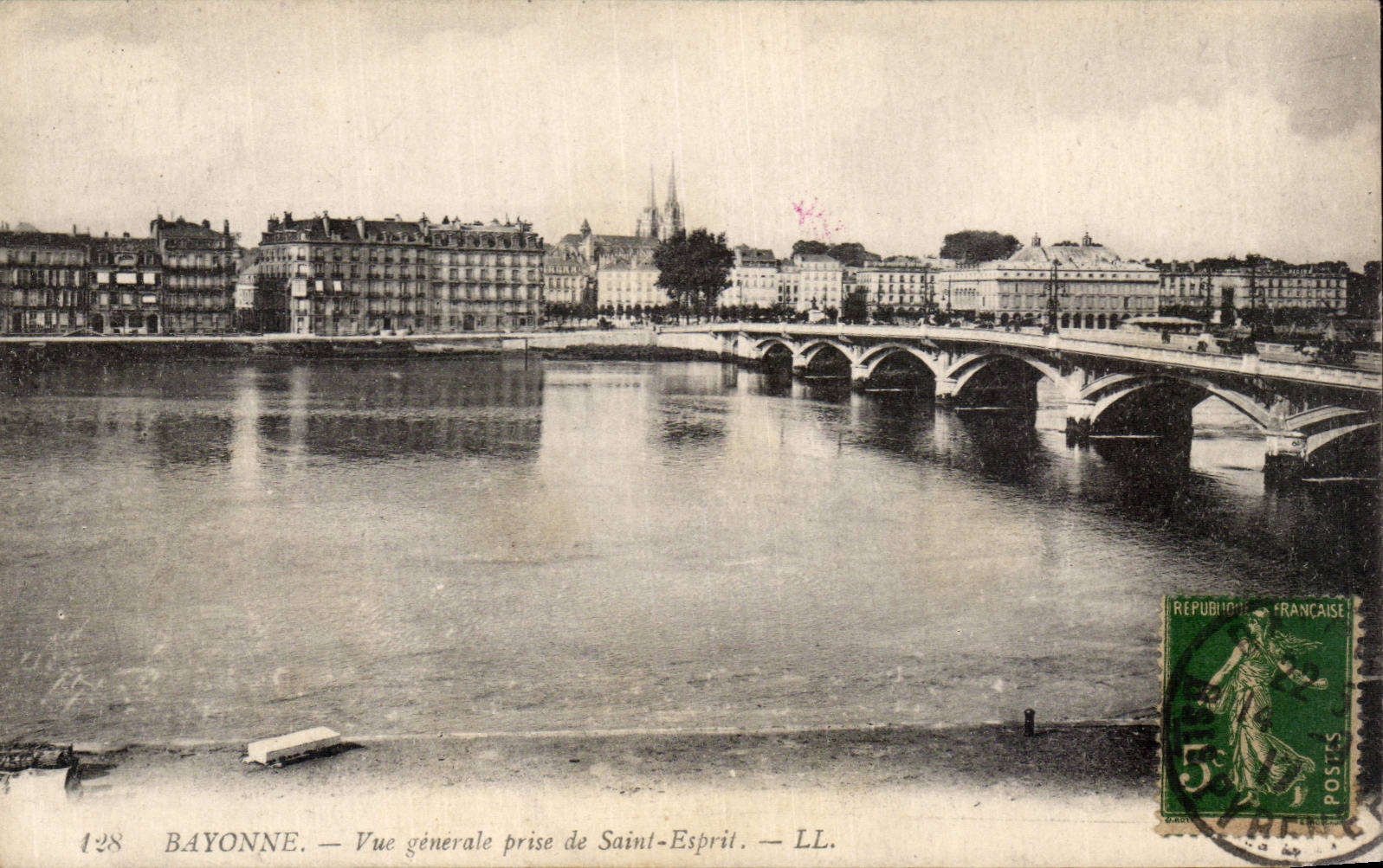 Bayonne CPA View taken of St Spirit