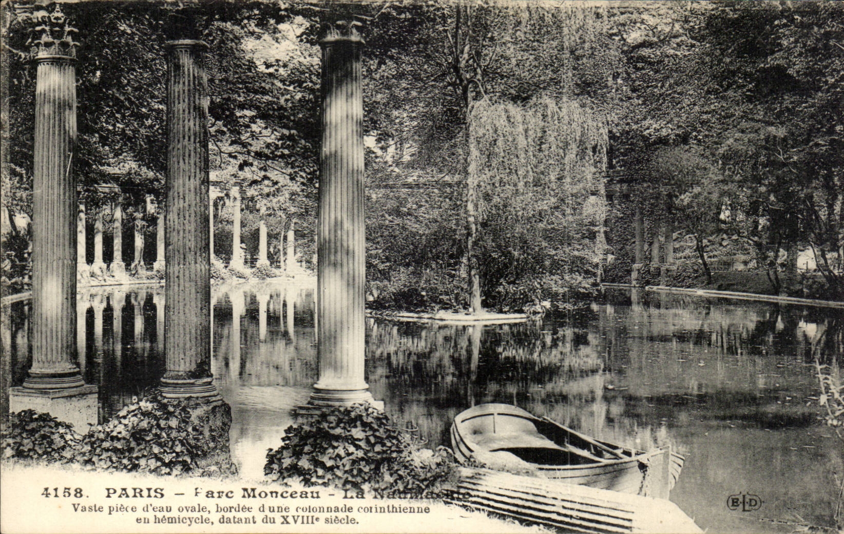 Parkhaufen Naumachie Paris-CPA