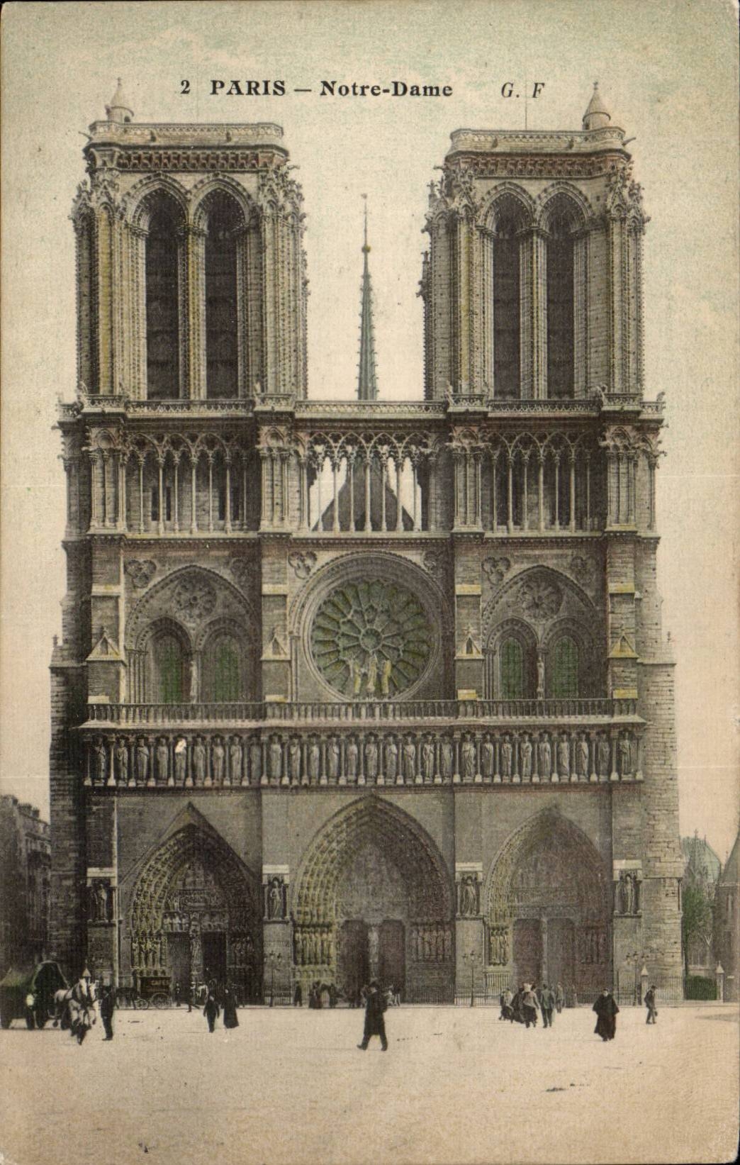 Paris CPA Notre DAme