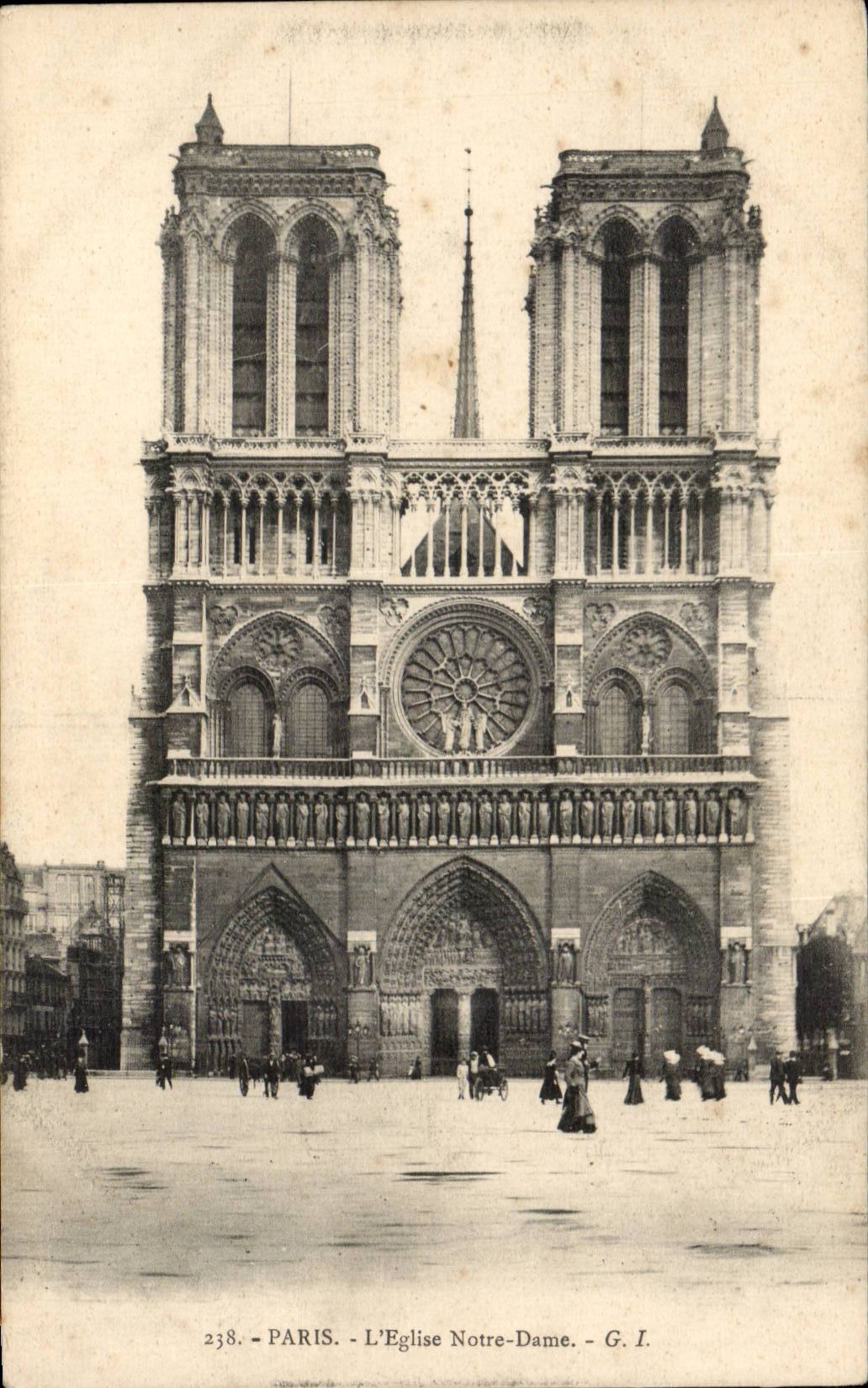 Paris CPA Notre DAme
