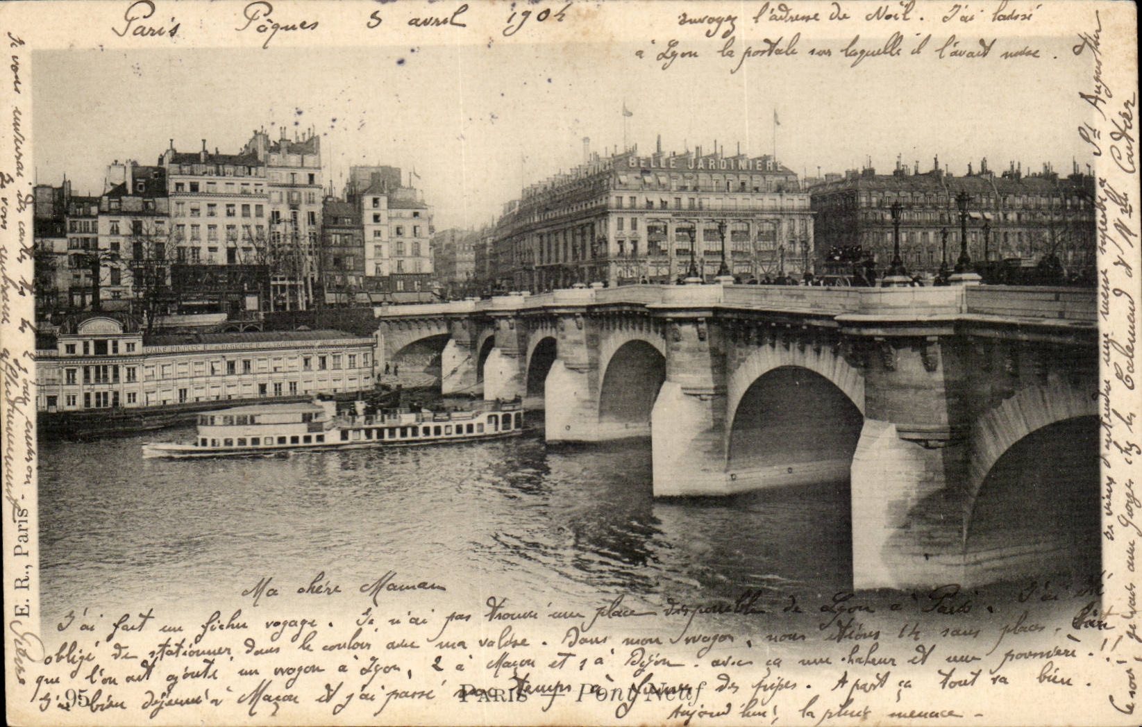 Paris CPA Pont neuf
