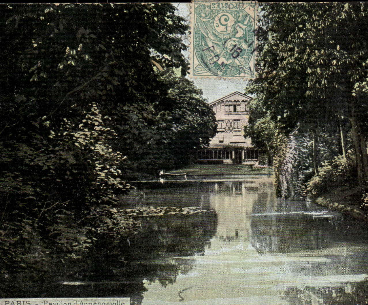 Paris CPA Pavillon d'Armenonville