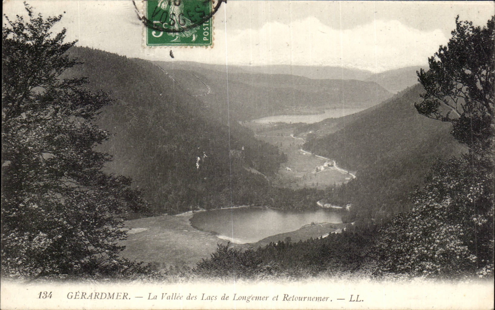 Gerardmer CPA the valley of the lakes of longemer and Retournemer