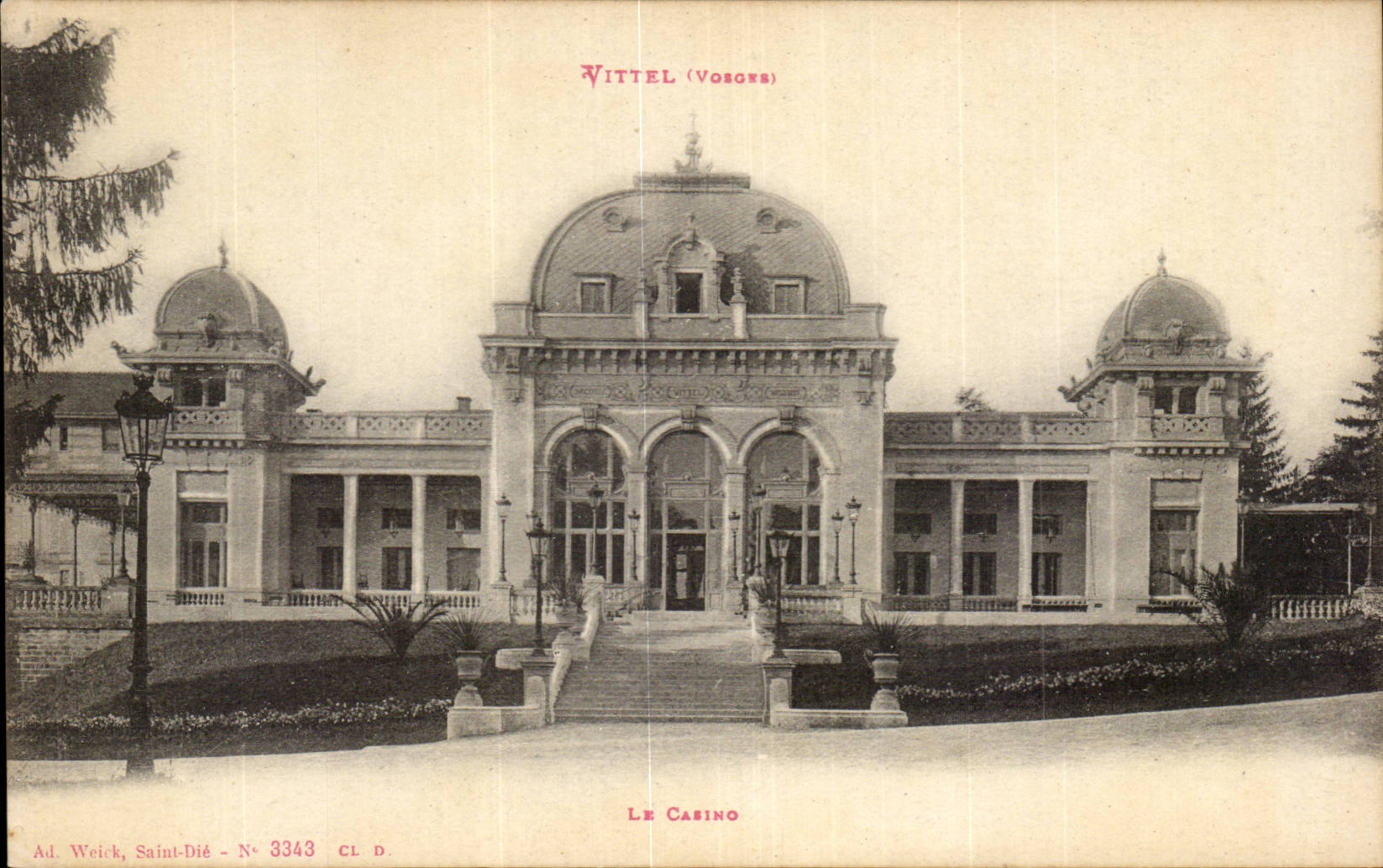 Vittel CPA the casino