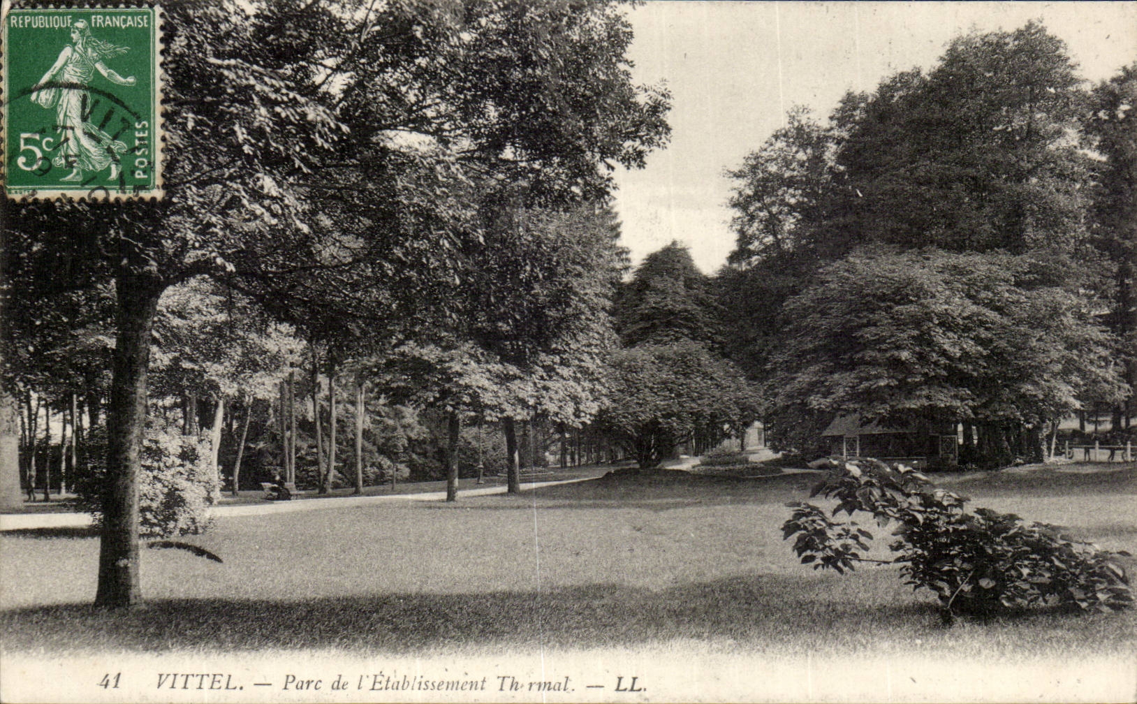 Vittel CPA Park der hydropathischen Einrichtung