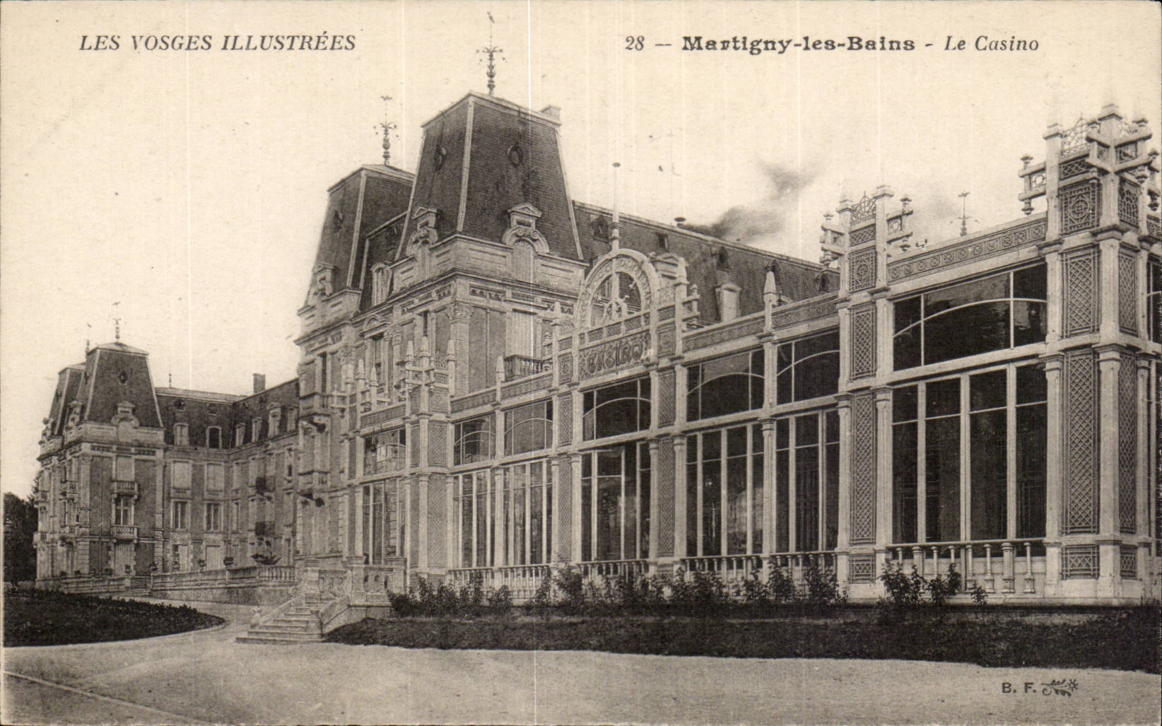 Martigny les Bains CPA the casino