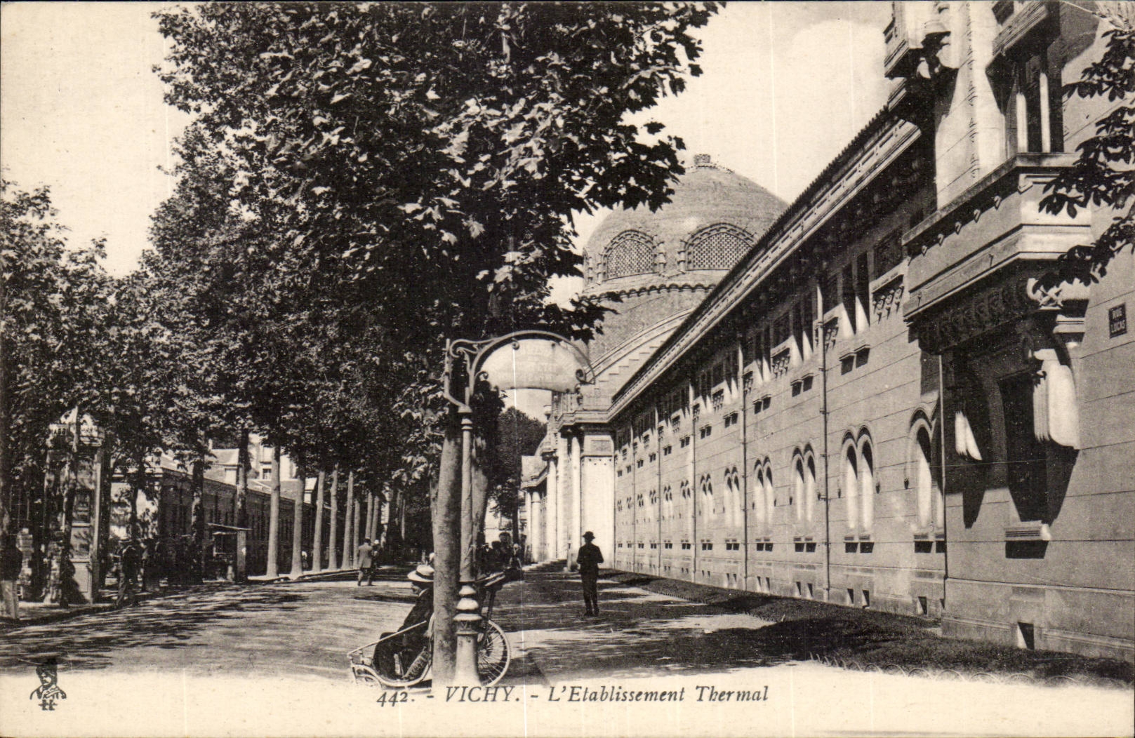 CPA Vichy hydropathic establishment