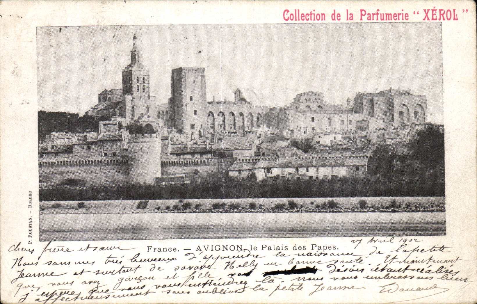 CPA Ansammlung des parfurmery Xerol Avignon Gaumens der Papste