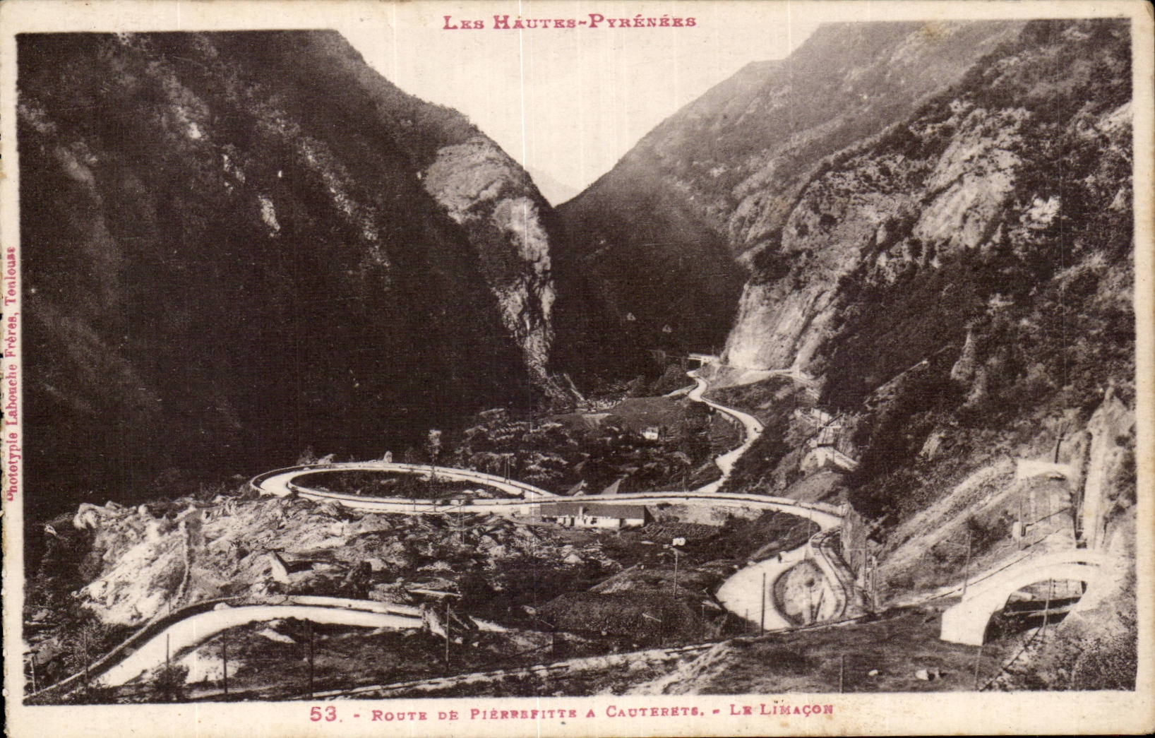 CPA Weg von Pierrefitte hat Cautertes die Schnecke