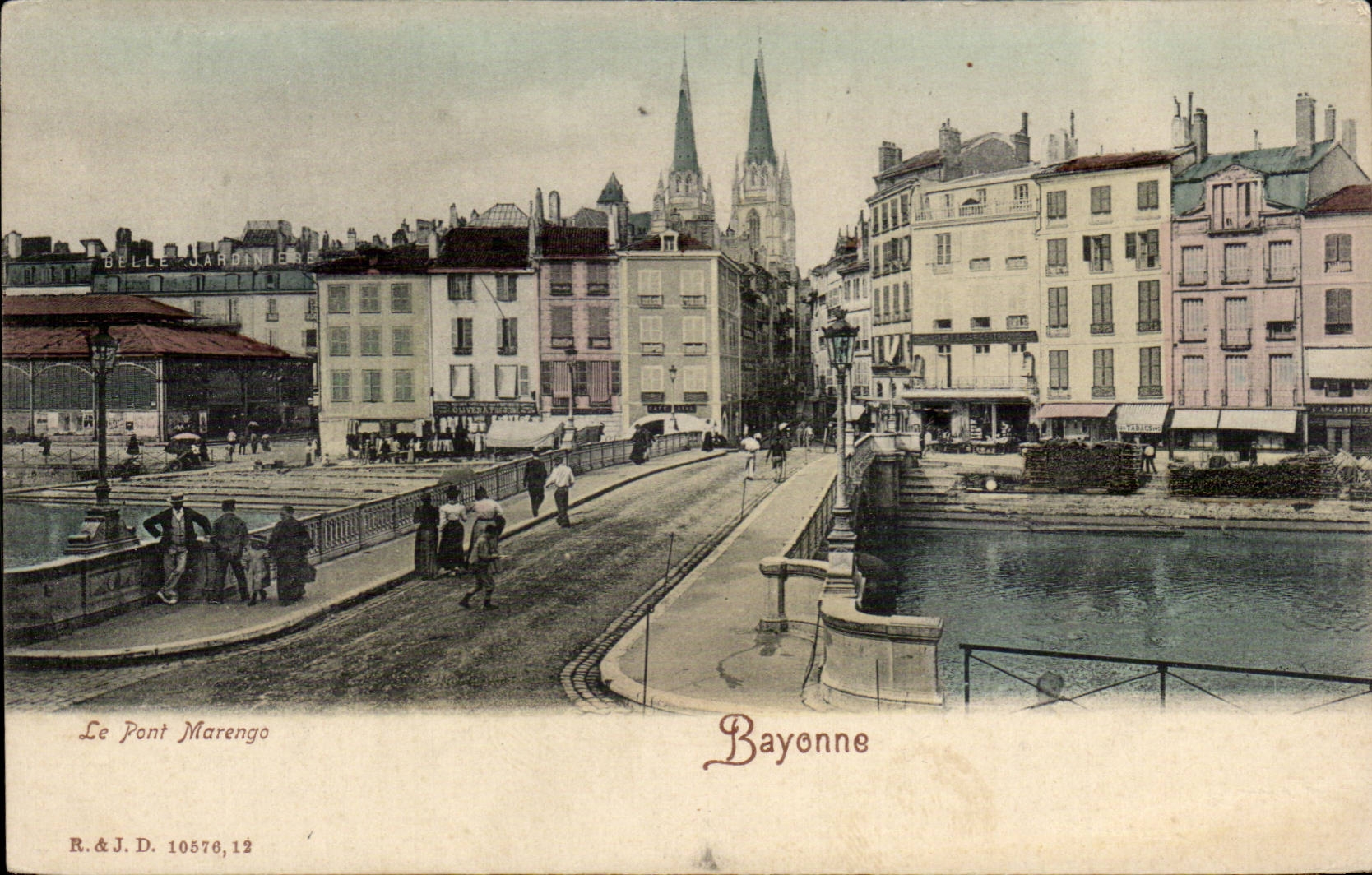 Bayonne CPA the bridge Marengo