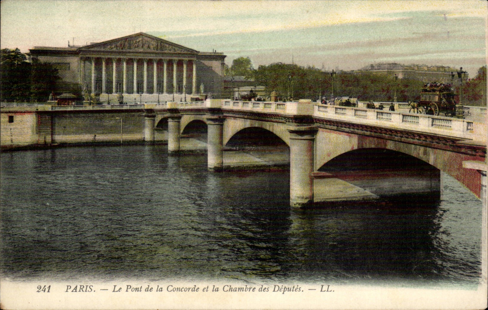 CPA Paris Bridge of the Harmony and the House of Commons