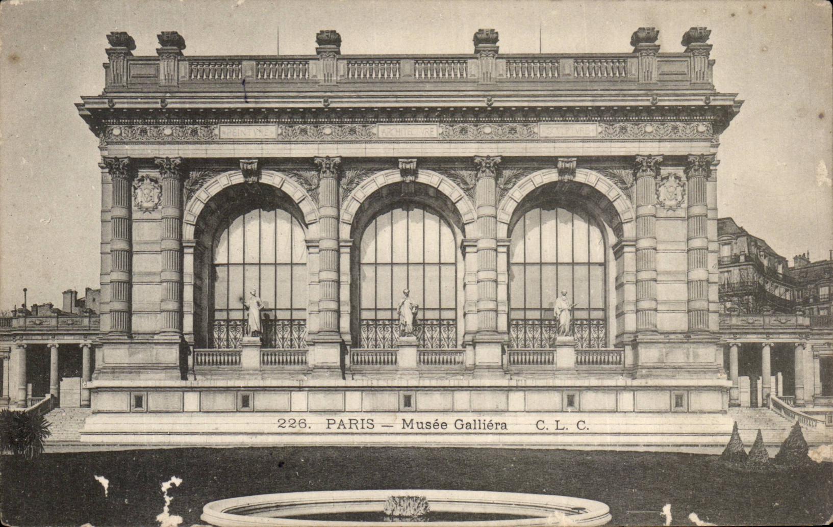 CPA Paris Musee Galliera