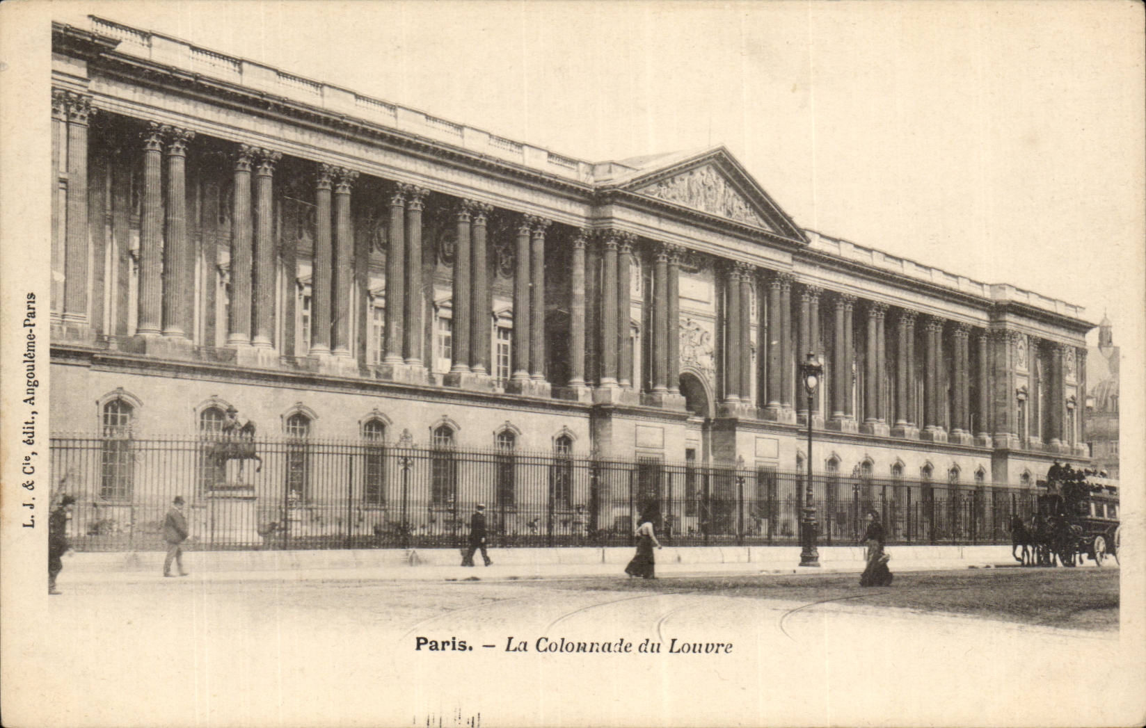 CPA Paris Colonnade du Louvre