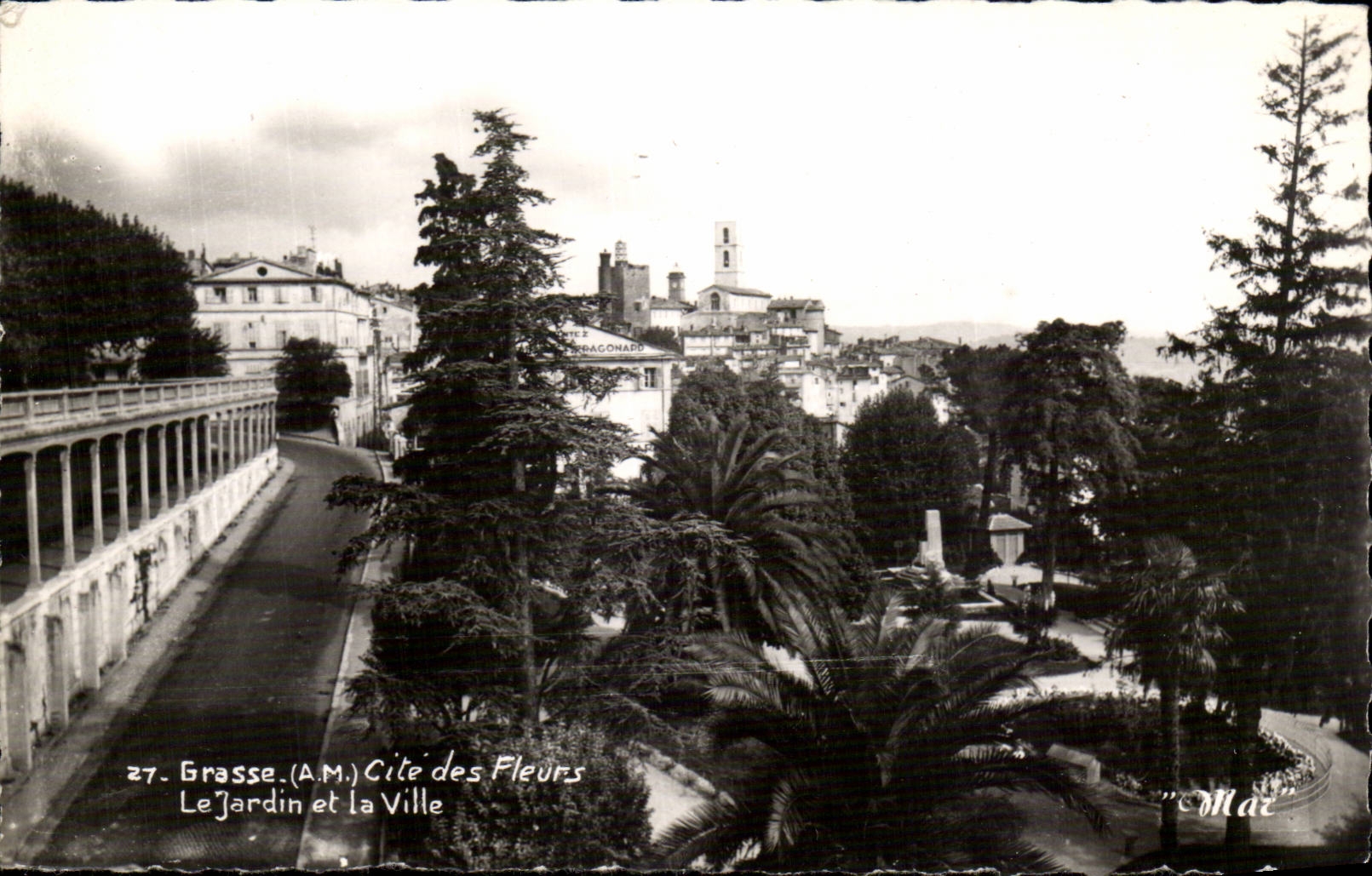 Fetthaltiges CPA ISCED der Blumen der Garten der Stadt