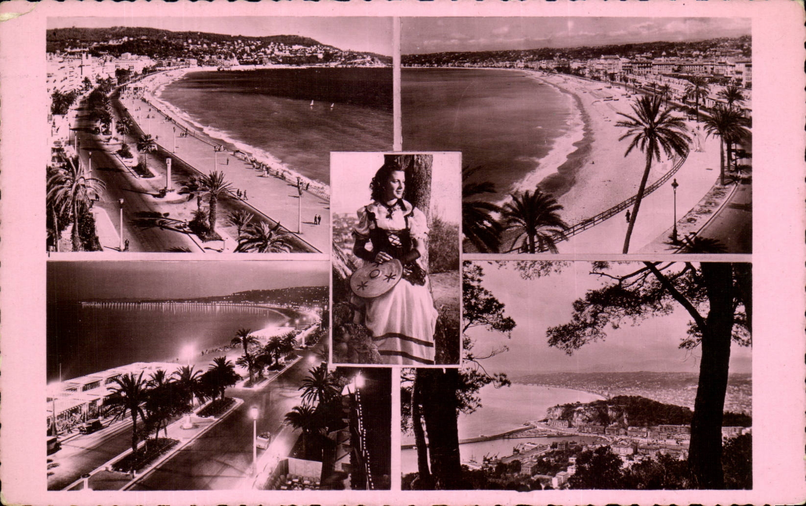 CPSM Souvenir of Nice