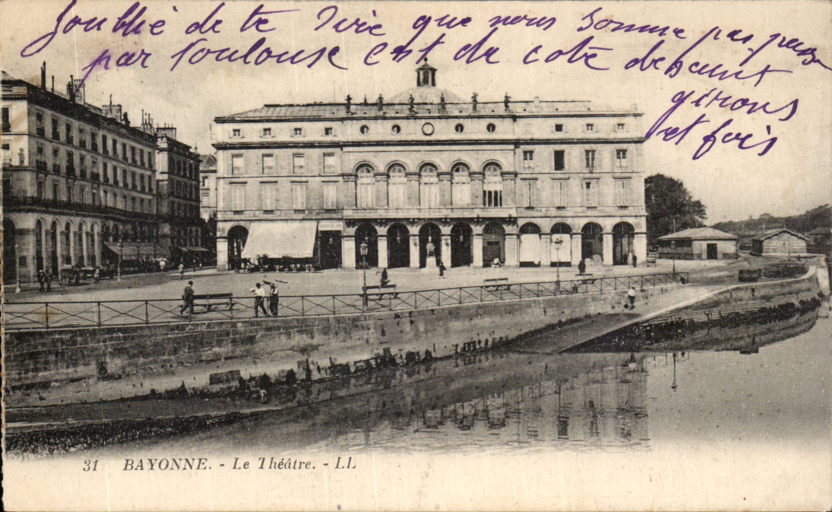 CPA Bayonne the theater