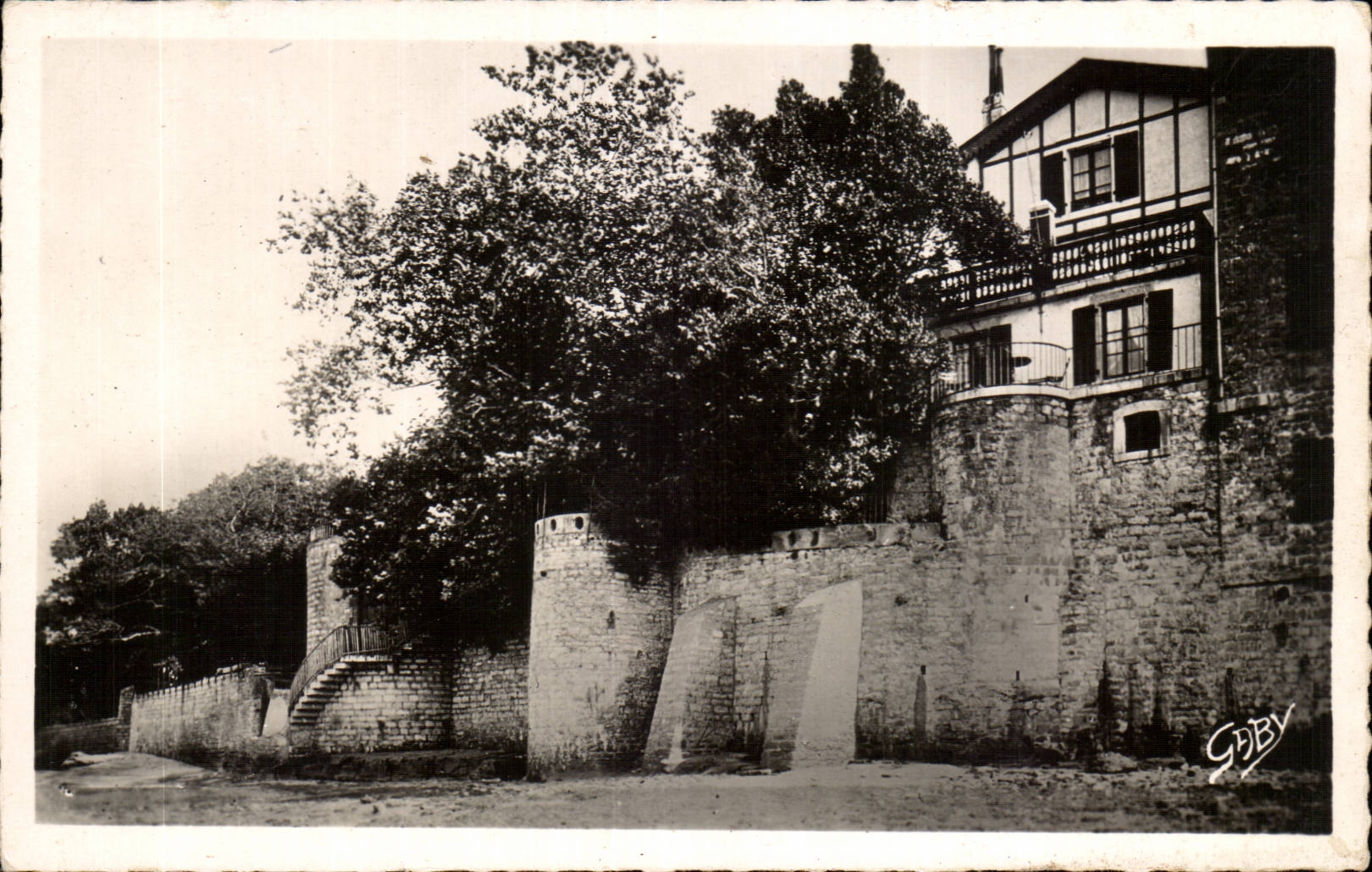 CPA Hendaye Stone-built house Parcelled out