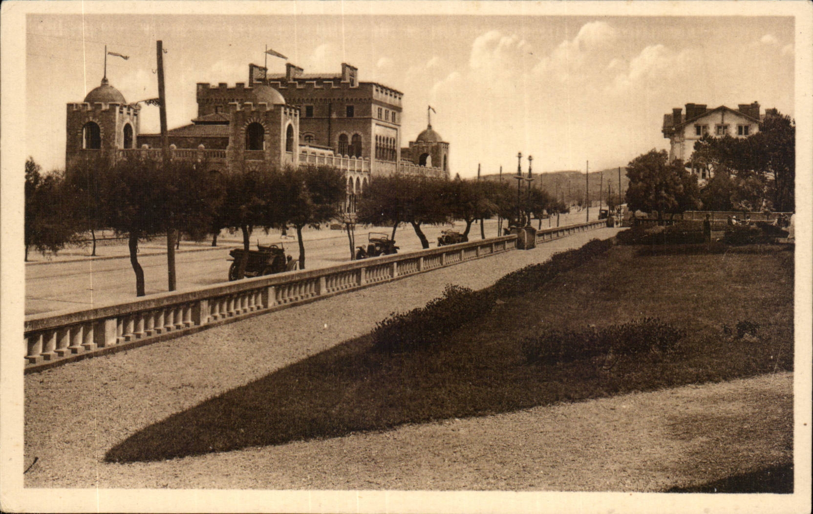 CPA Hendaye the boulevard of the beach