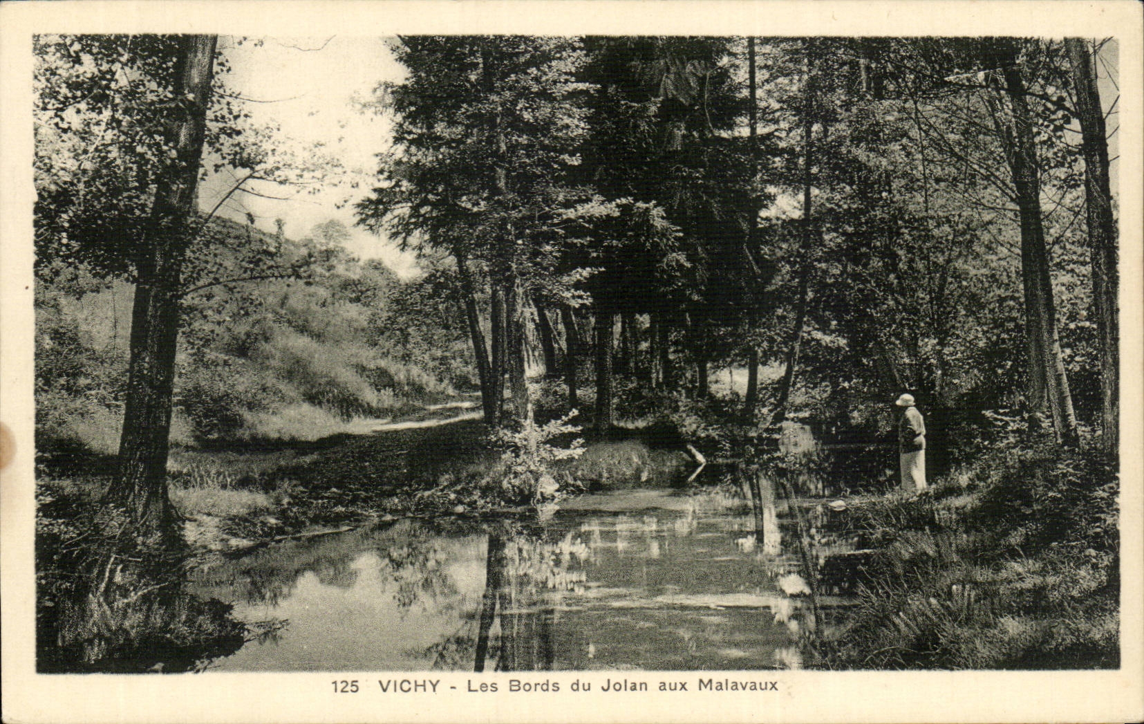 CPA Vichy edges of Jolan in Malavaux