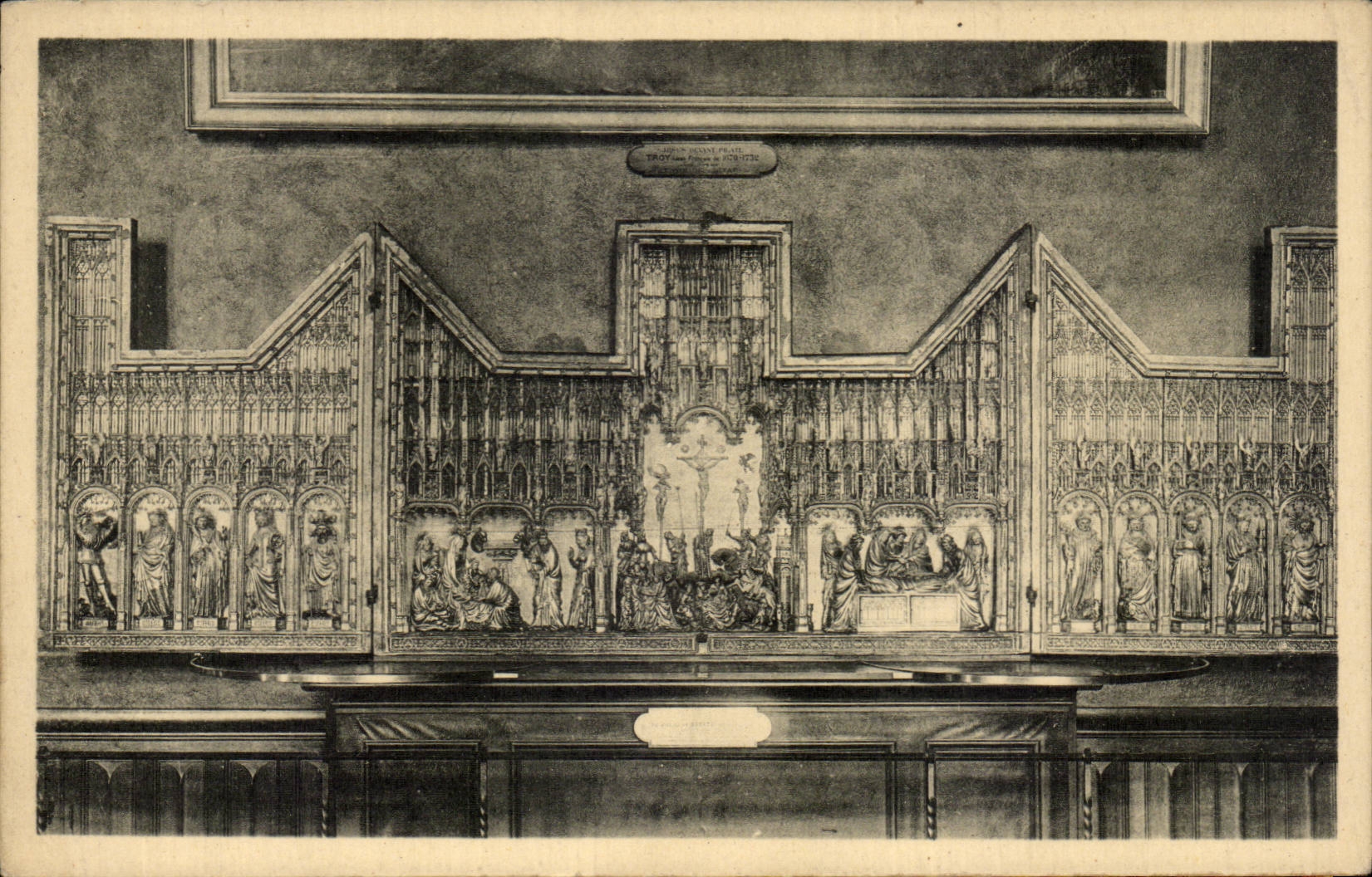 CPA Dijon Museum Baerze verteilen von der Ofenbrucke neu