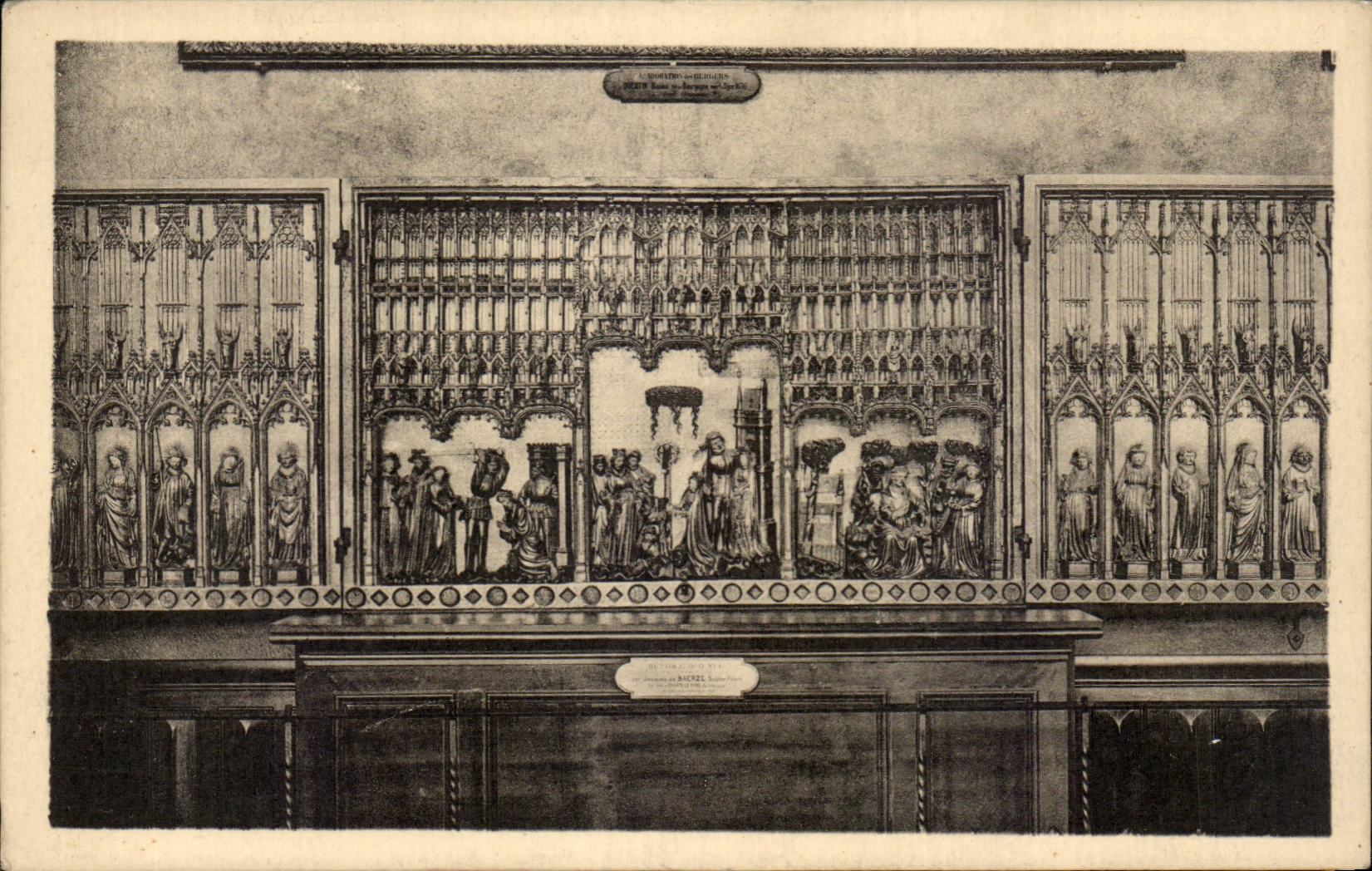 CPA Dijon Museum verteilen von der Ofenbrucke neu