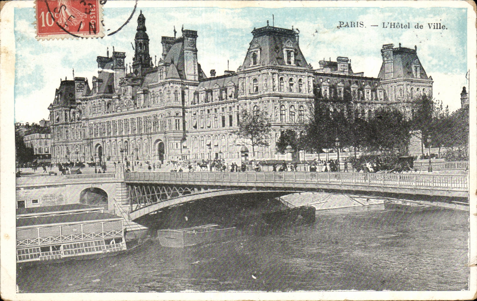 Paris CPA Hotel de ville