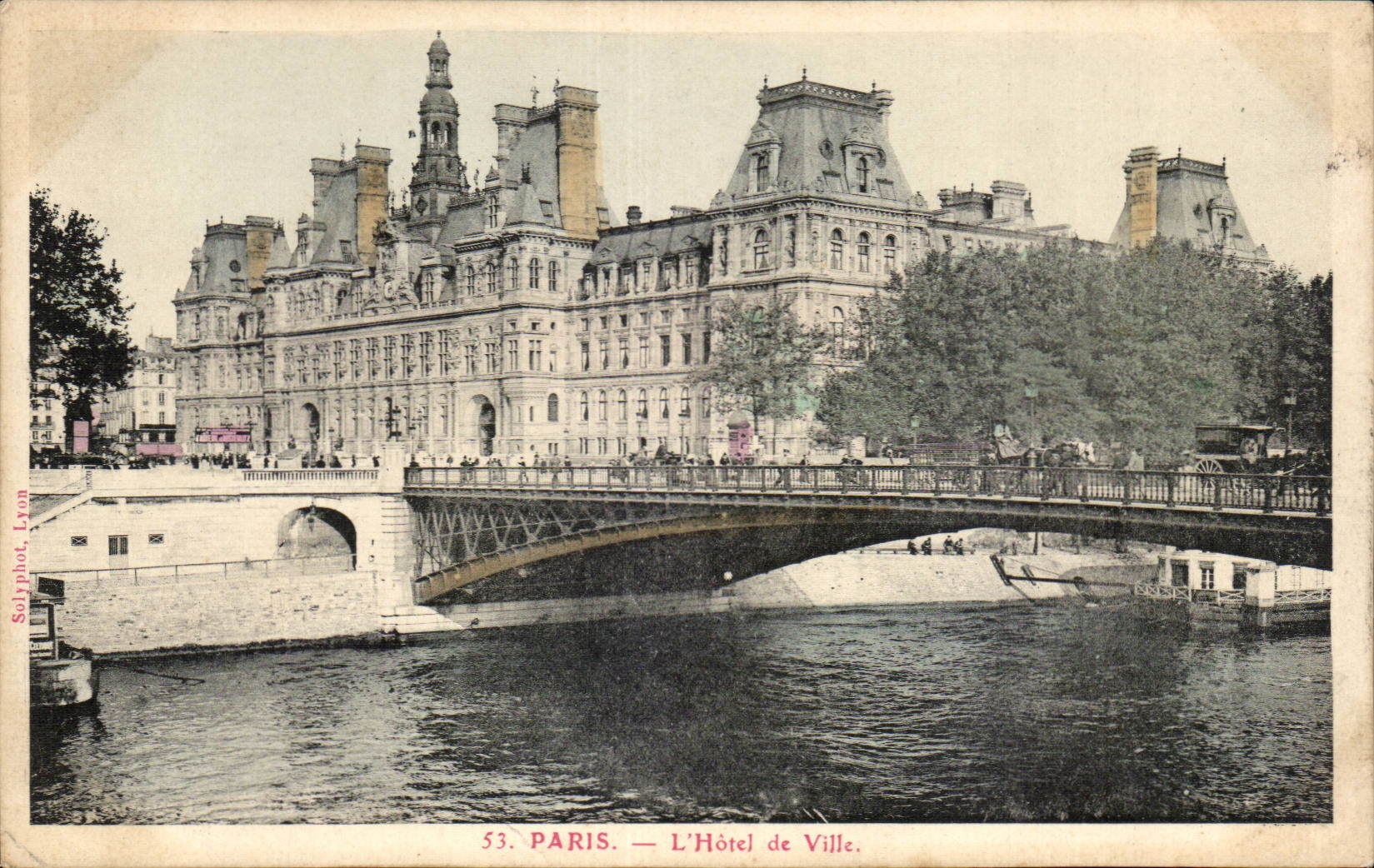 Paris CPA Hotel de ville