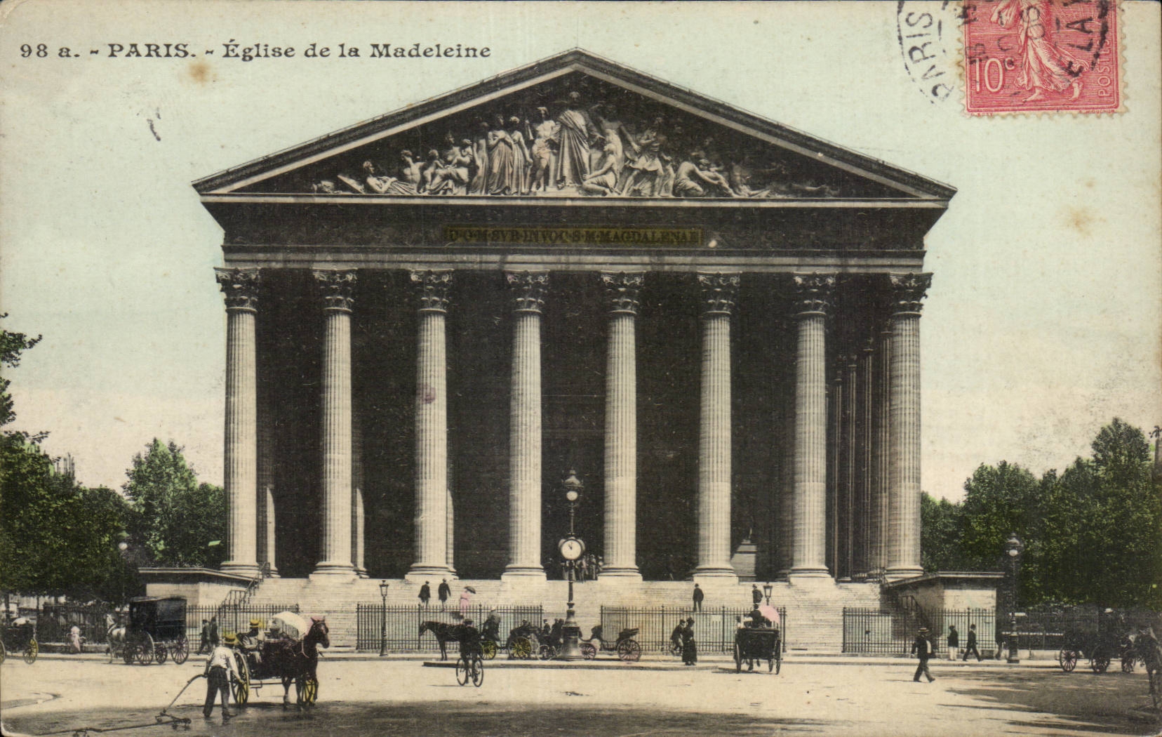 Kirche Paris-CPA des Madeleine