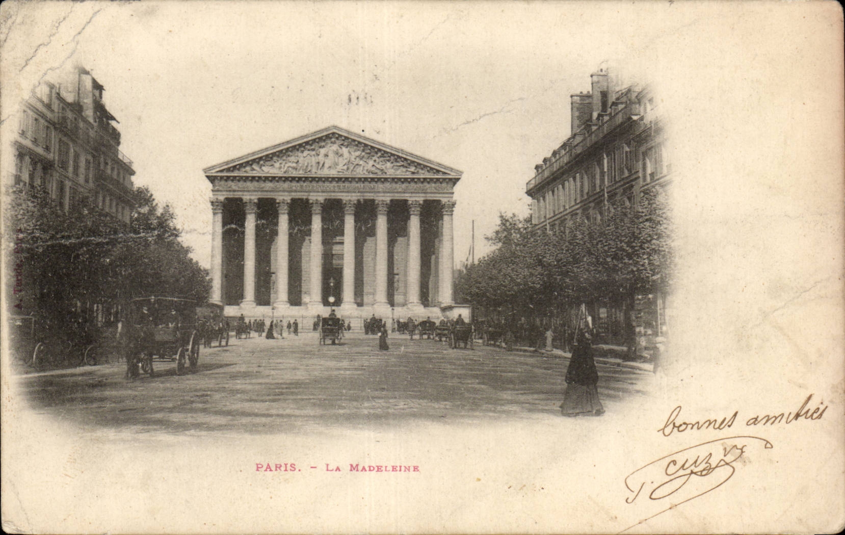 Kirche Paris-CPA des Madeleine
