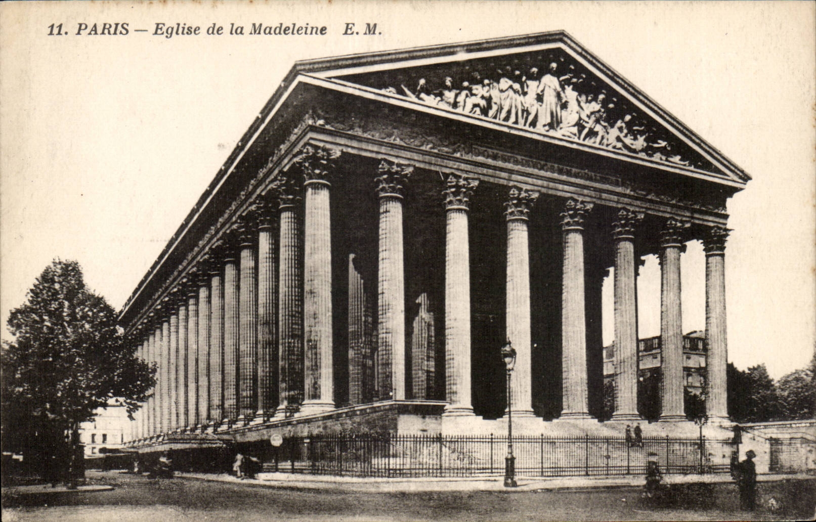 Kirche Paris-CPA des Madeleine