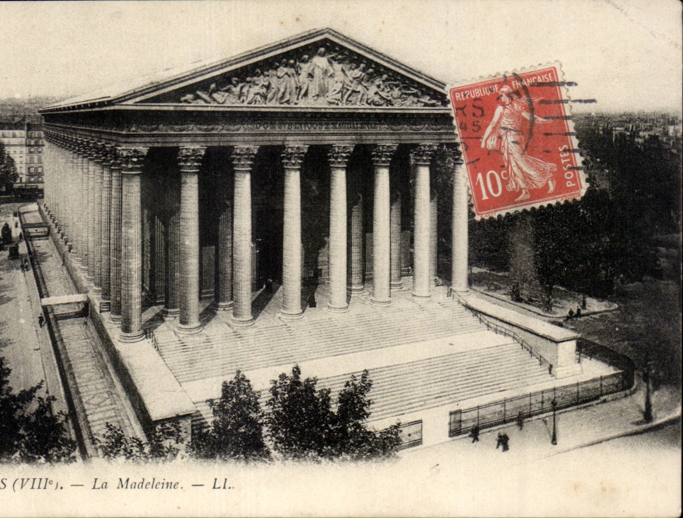 Paris CPA der Madeleine