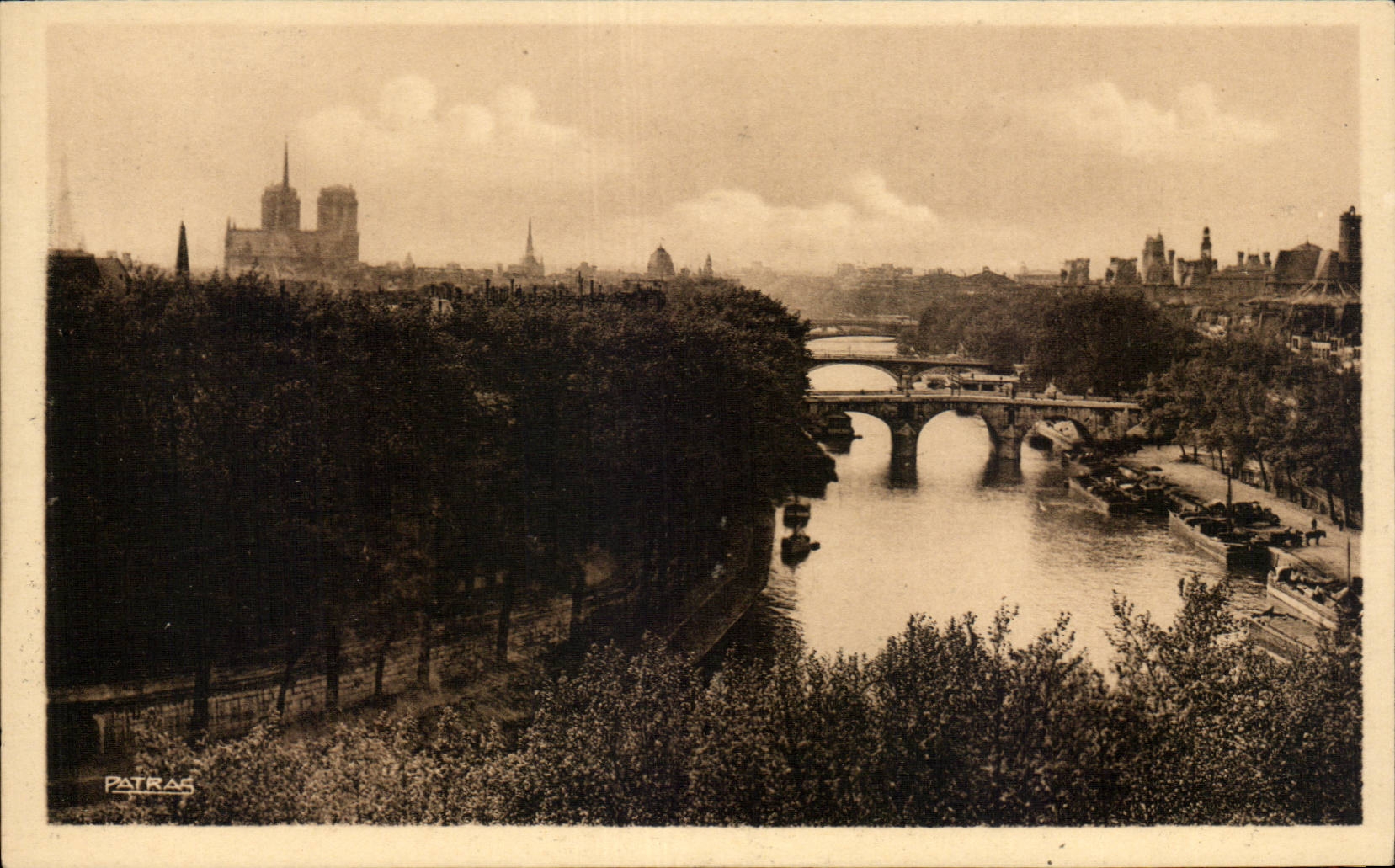 Paris CPA Ecole Massillon Ancien hotel Fieubet bati par Man sart Quai des Celestins
