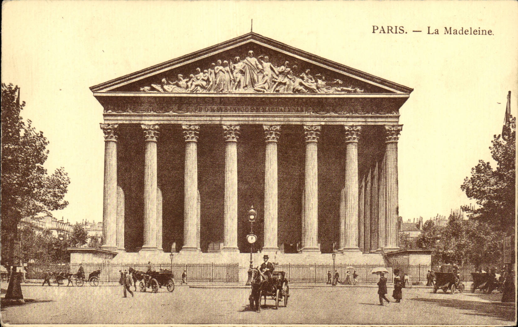 Paris CPA La madeleine 