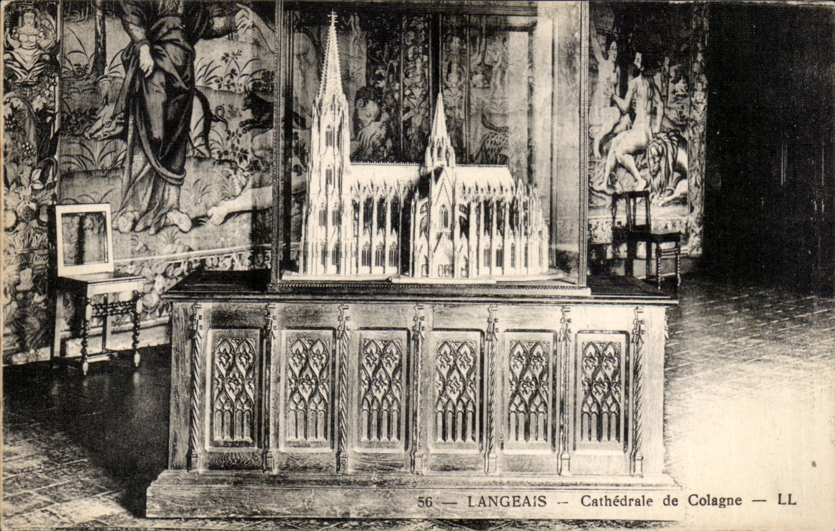 CPA Langeais Cathedrae de Colagne