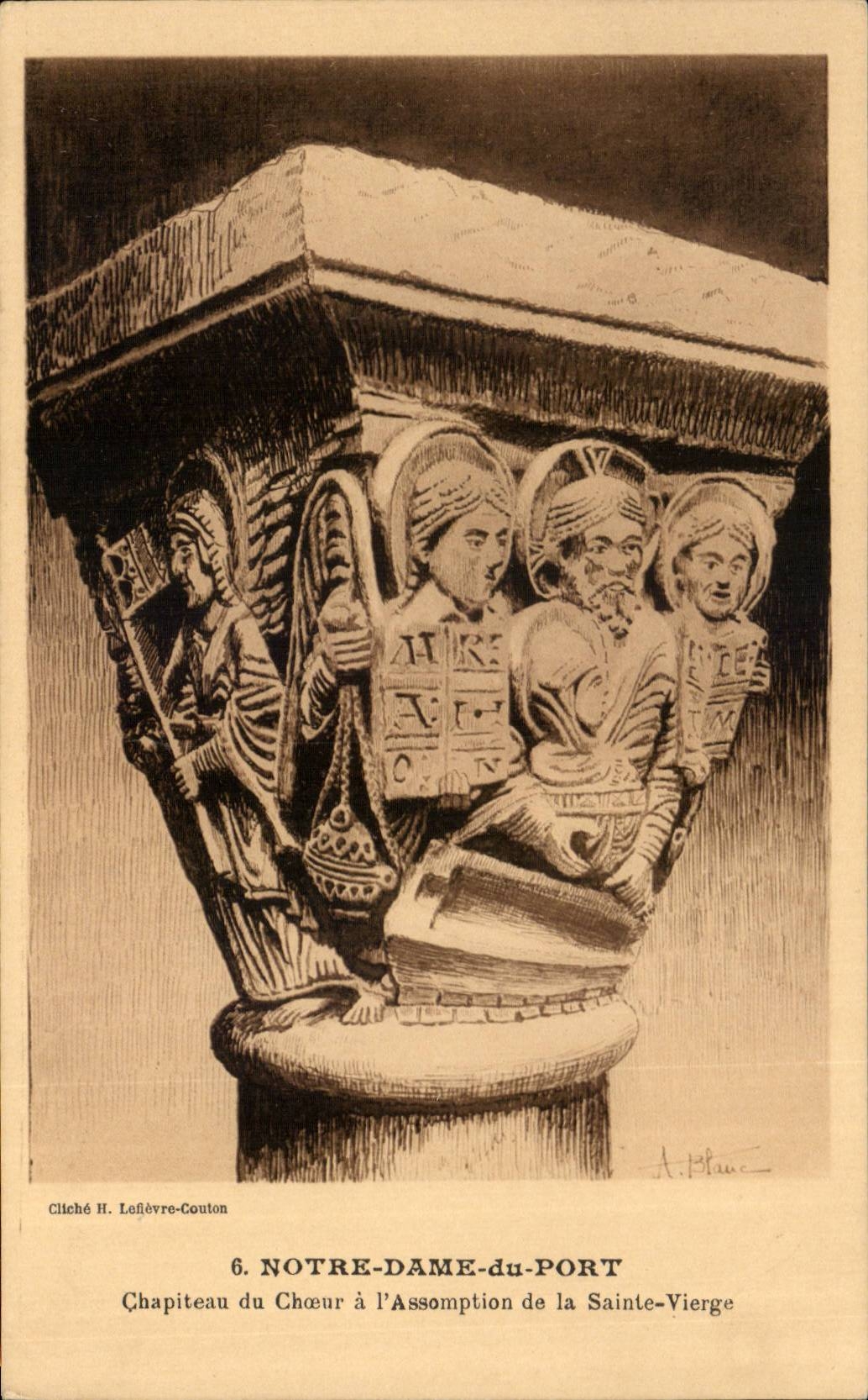 CPA unsere Dame der Portclermont-ferrandwolbung des Chors zur Annahme Sainte der Jungfrau