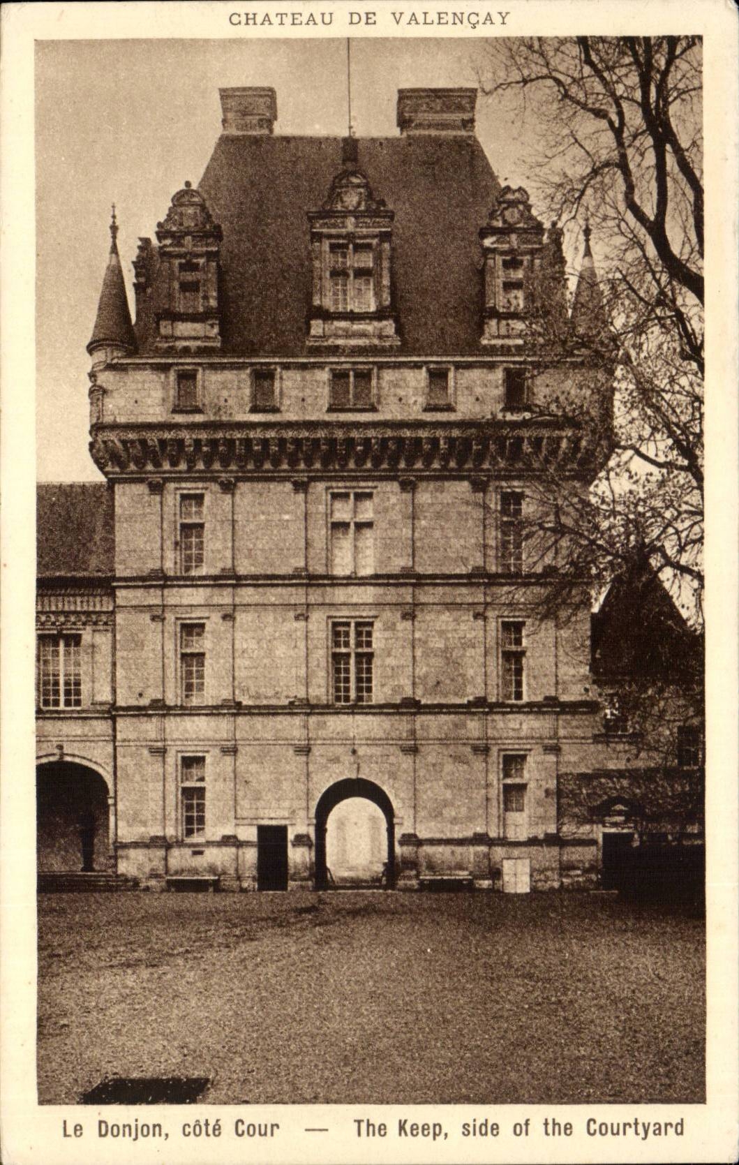 CPA Schloss von Valencay der Unterhalt bemisst Gericht