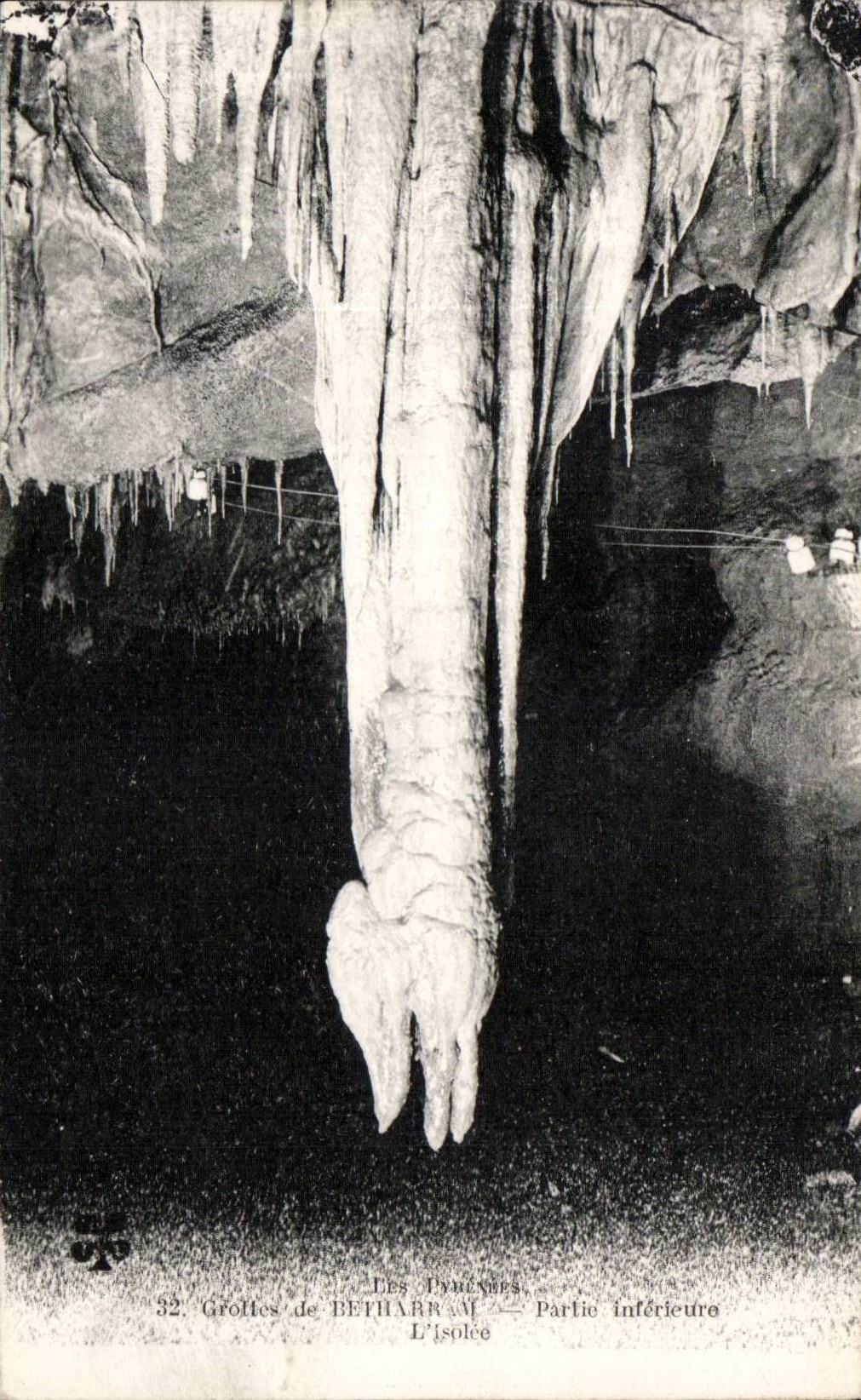 CPA Caves of Betharram Lower part the isolee