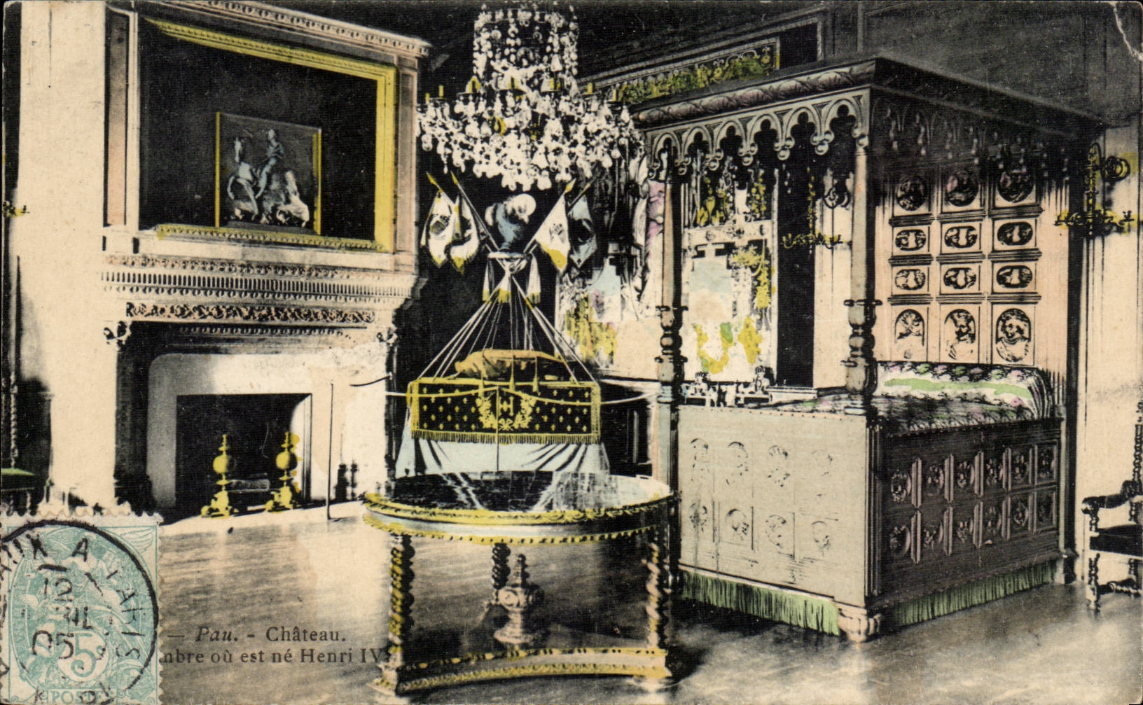 CPA Pau Schloss-Raum oder ist Henri IV