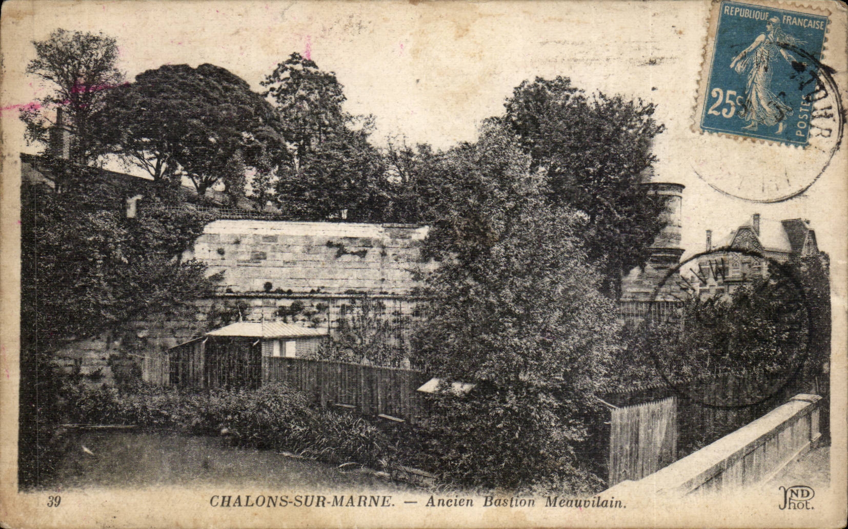 CPA Trawl-nets on marl Old Meauvilain bastion