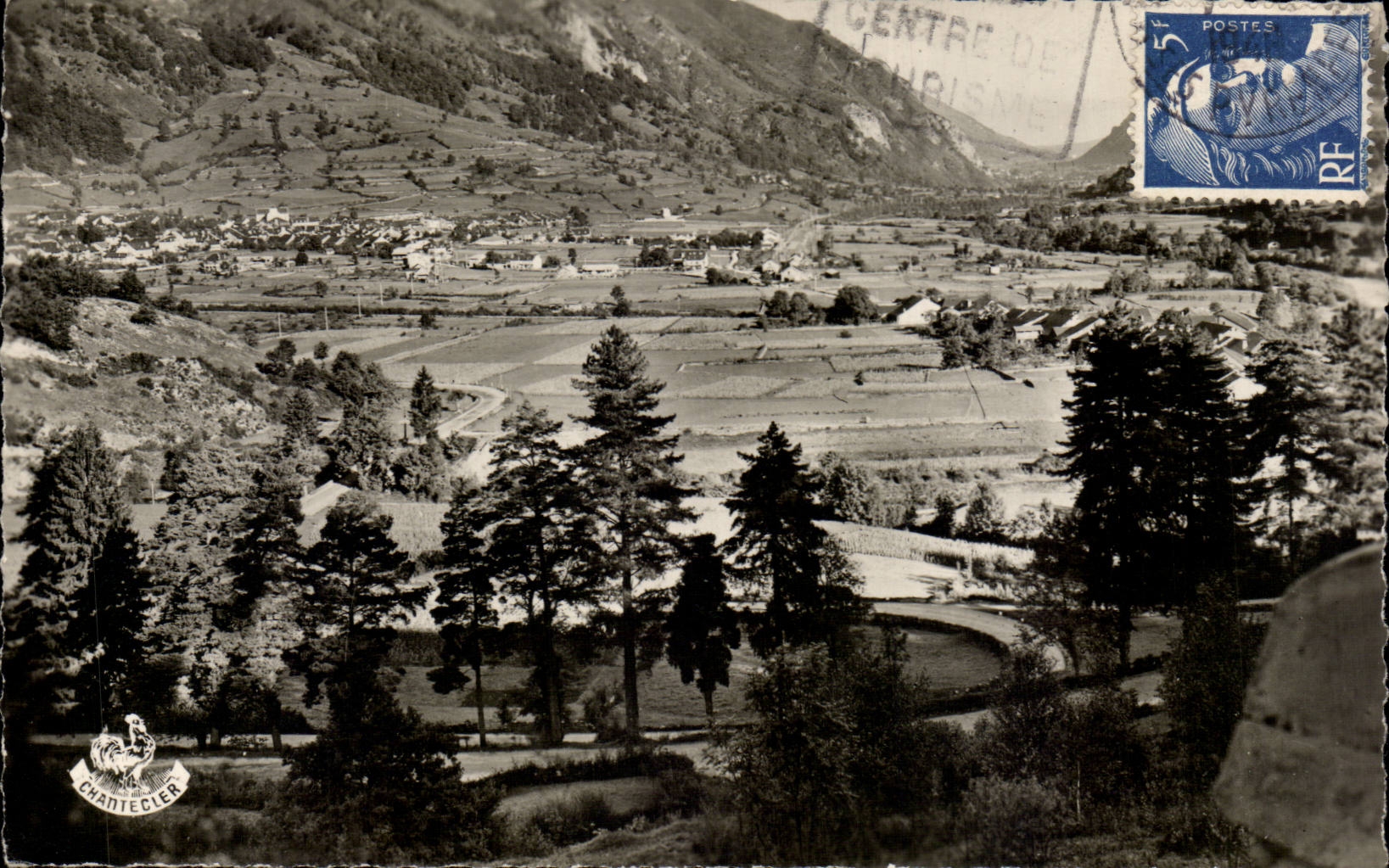 CPA Good Water Descent on Laruns valley of Osseau