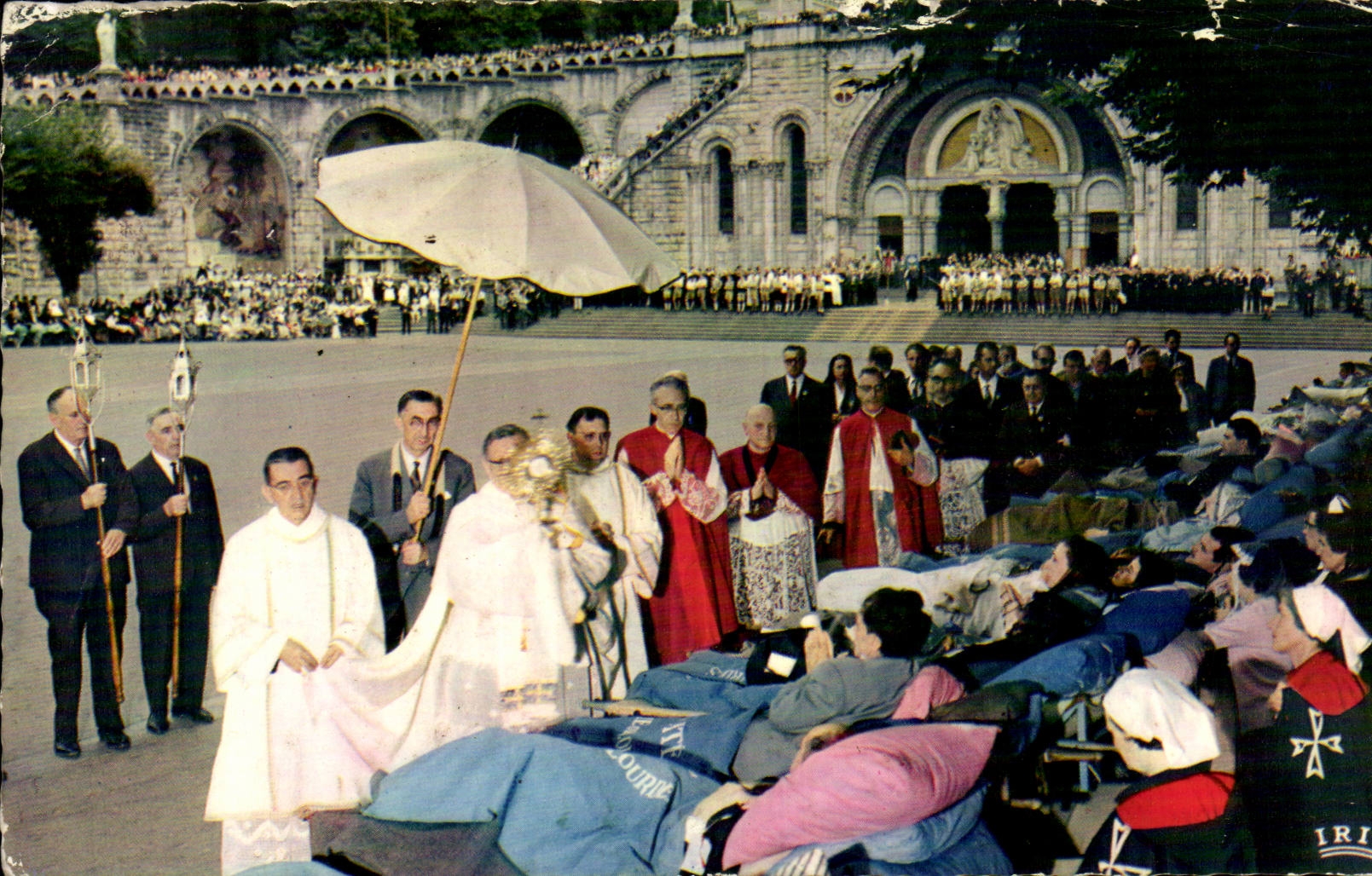 CPSM Lourdes Blessing of the patients